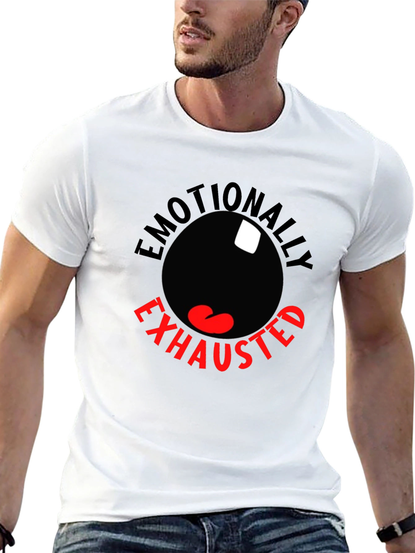 Emotionally Exhausted Graphic T-Shirt