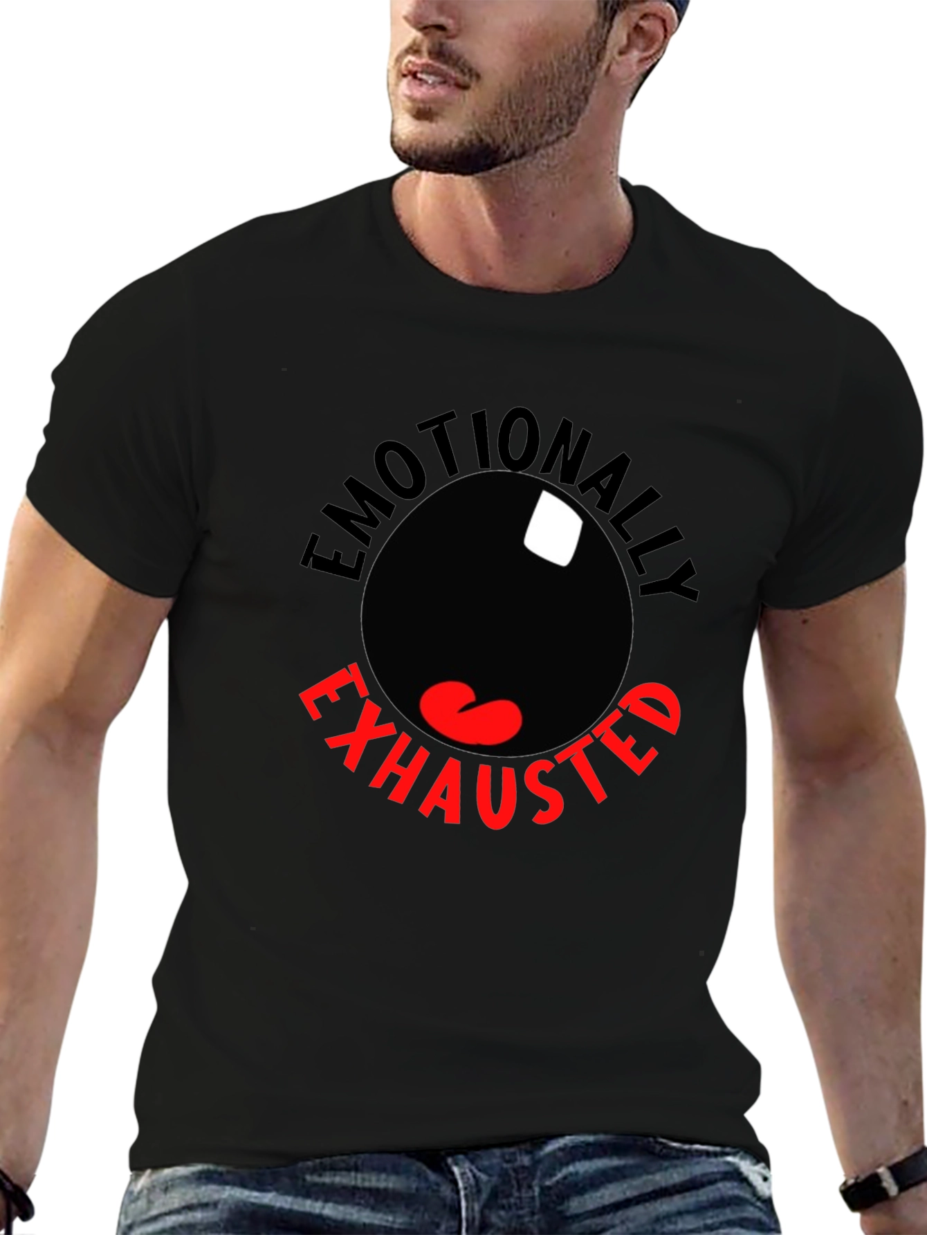 Emotionally Exhausted Graphic T-Shirt