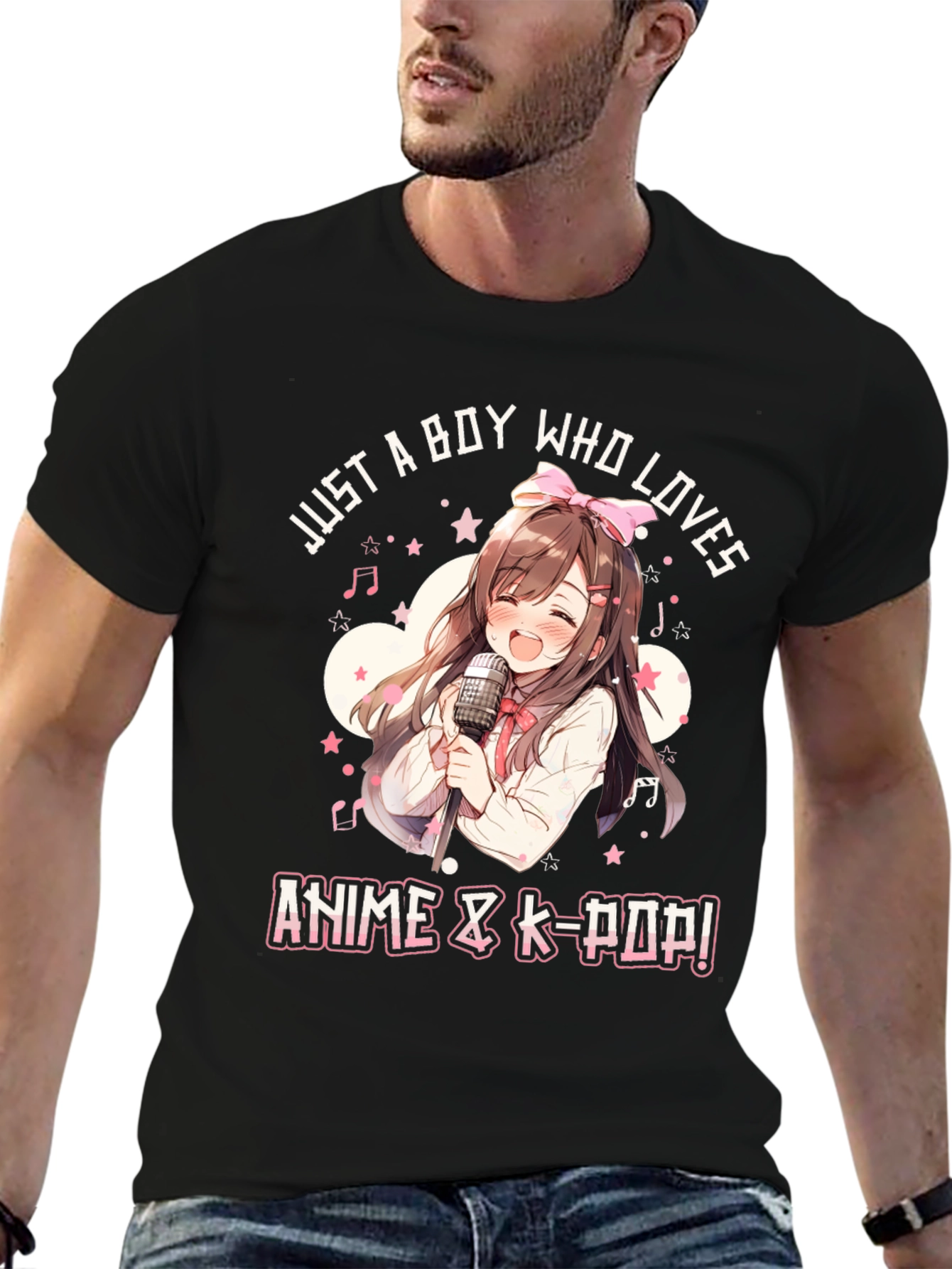 Anime & K-Pop Boy T-Shirt