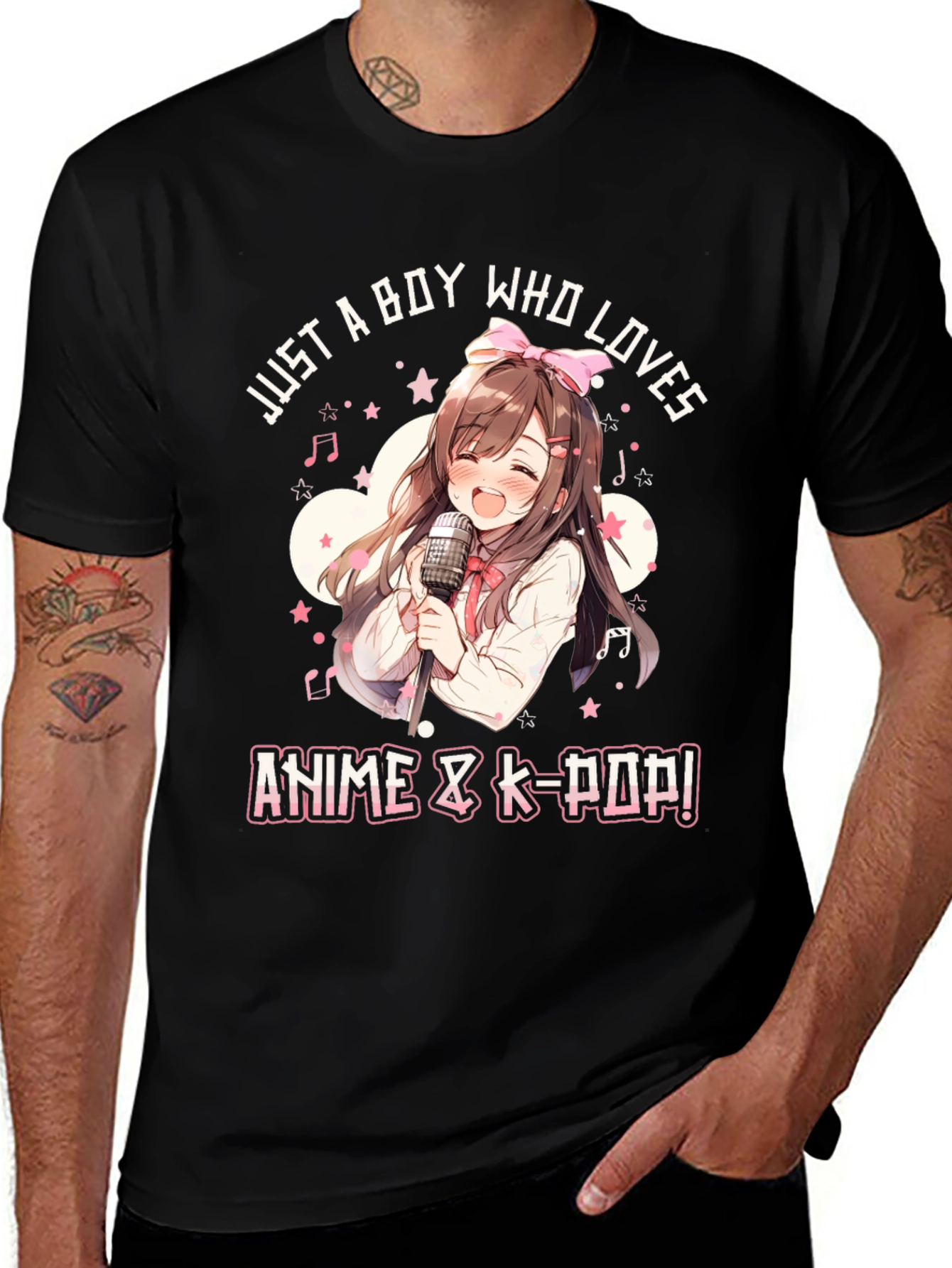Anime & K-Pop Boy T-Shirt