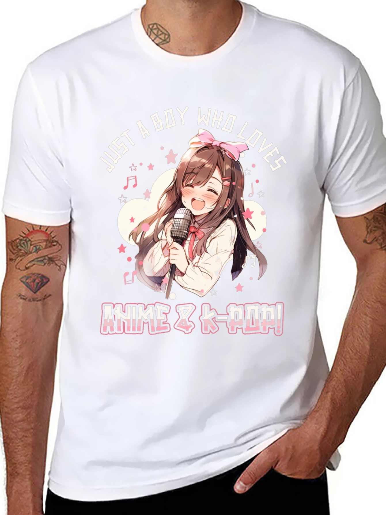 Anime & K-Pop Boy T-Shirt