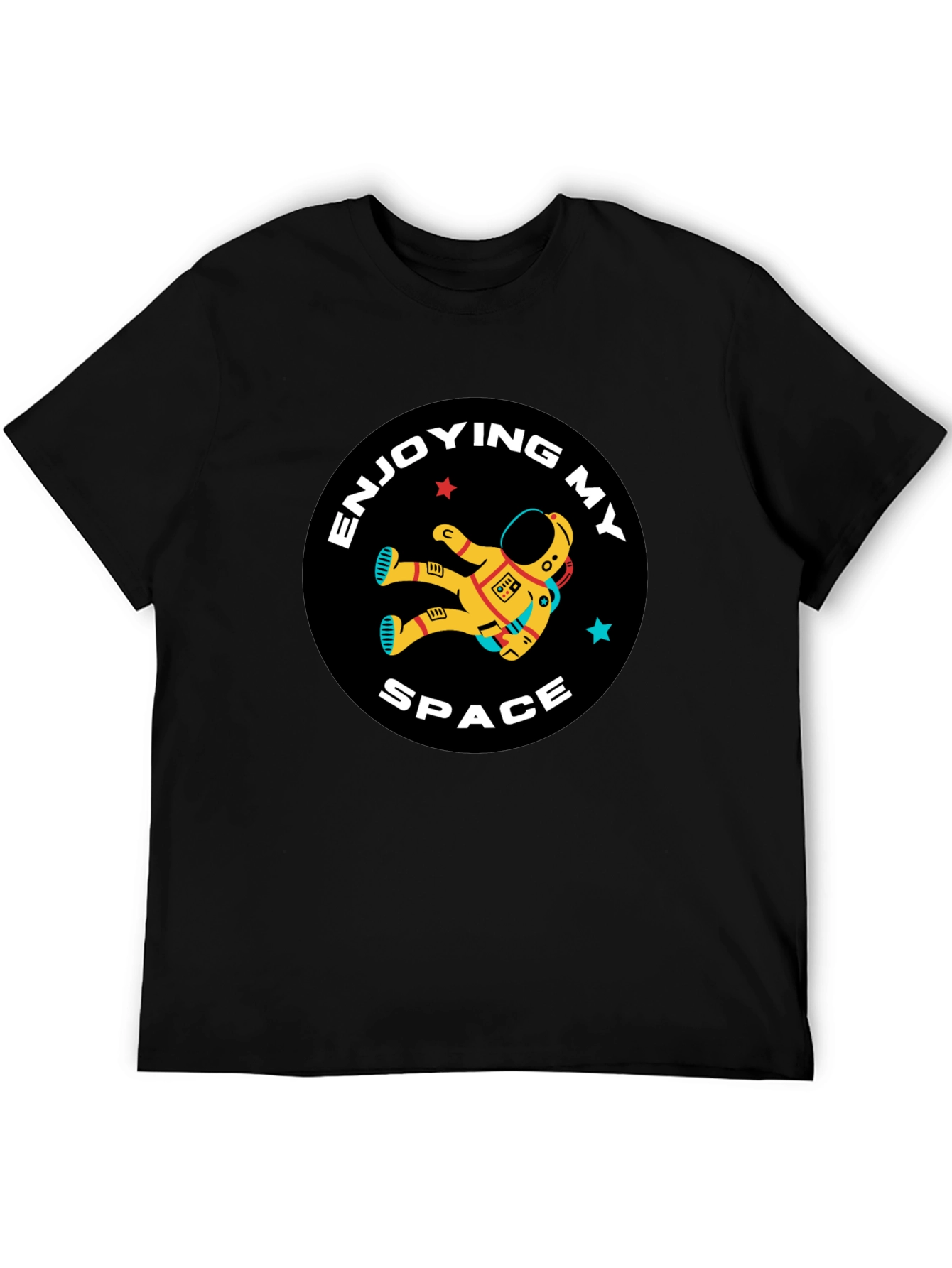 Enjoying My Space T-Shirt Astronaut Graphic Tee