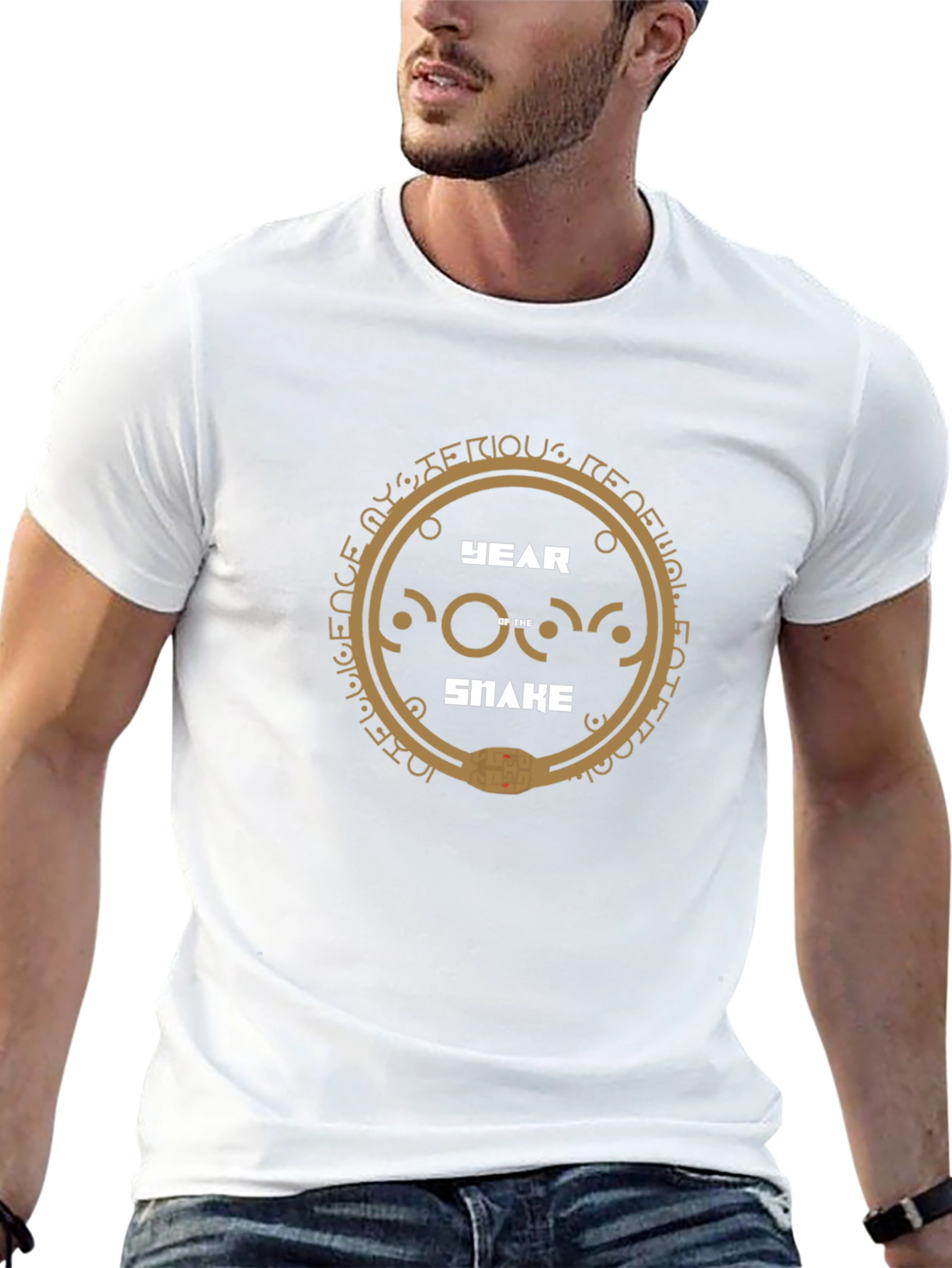 Year of the Snake Graphic Tee - Zodiac Design