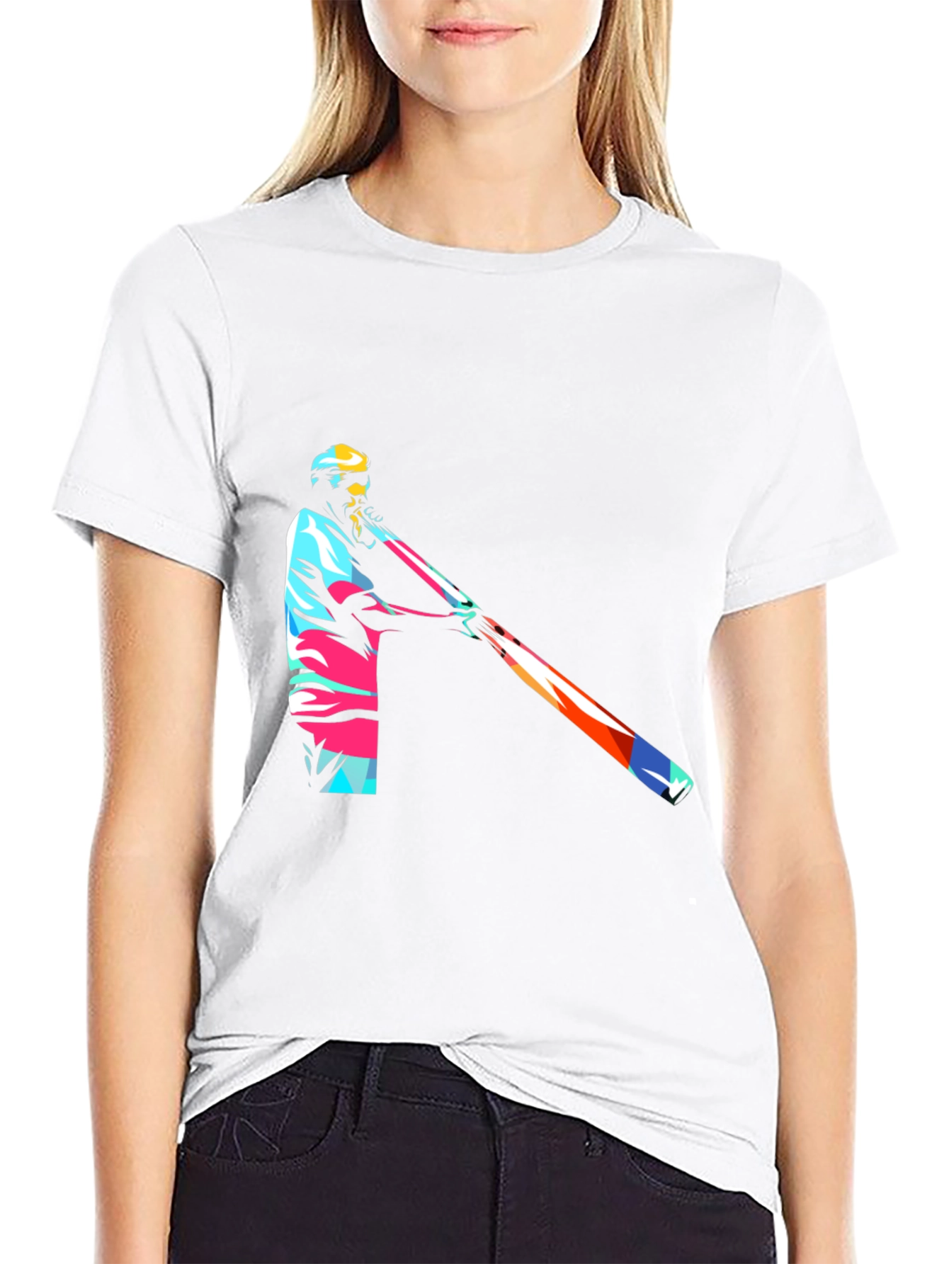 Didgeridoo Player Graphic T-Shirt