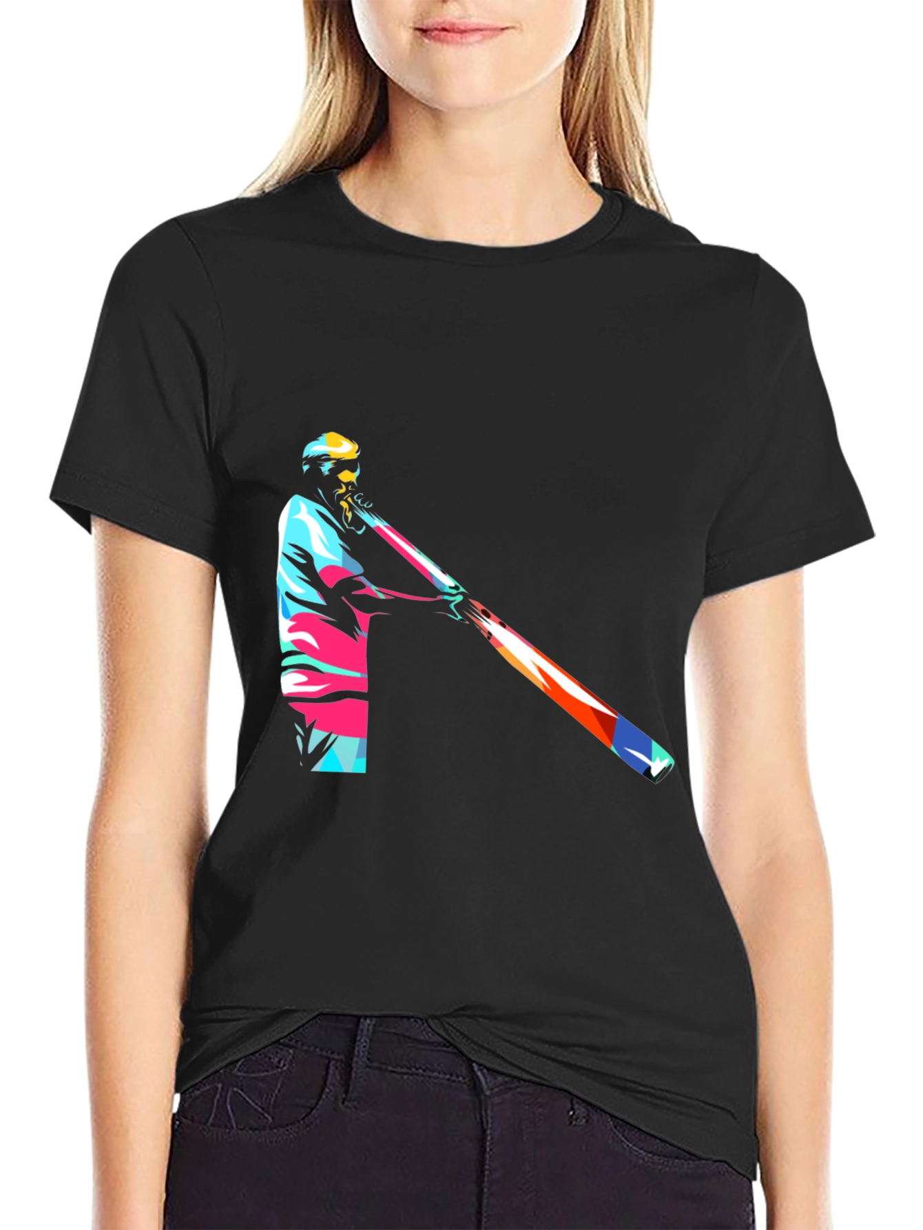 Didgeridoo Player Graphic T-Shirt