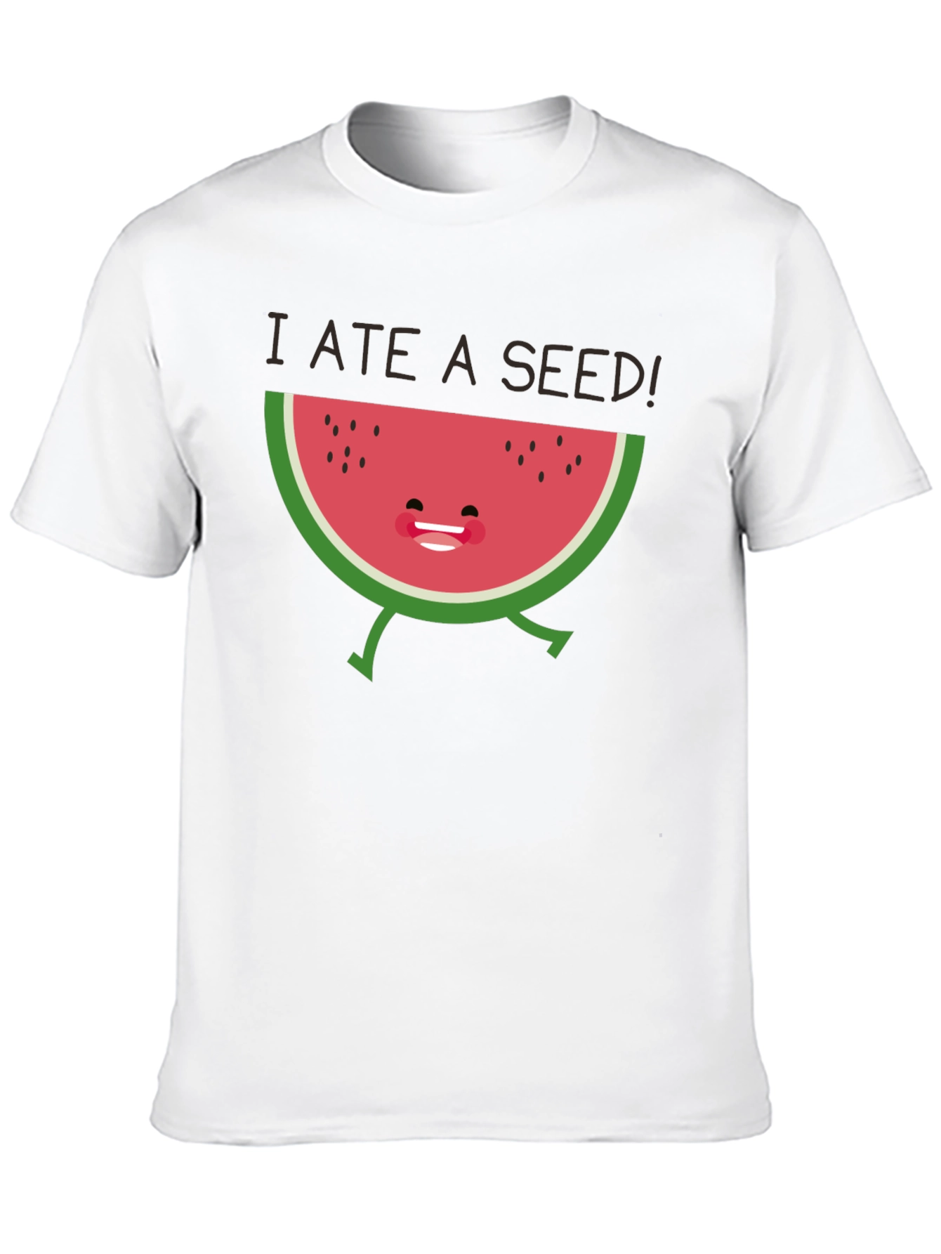 I Ate a Seed! Funny Watermelon Graphic Tee