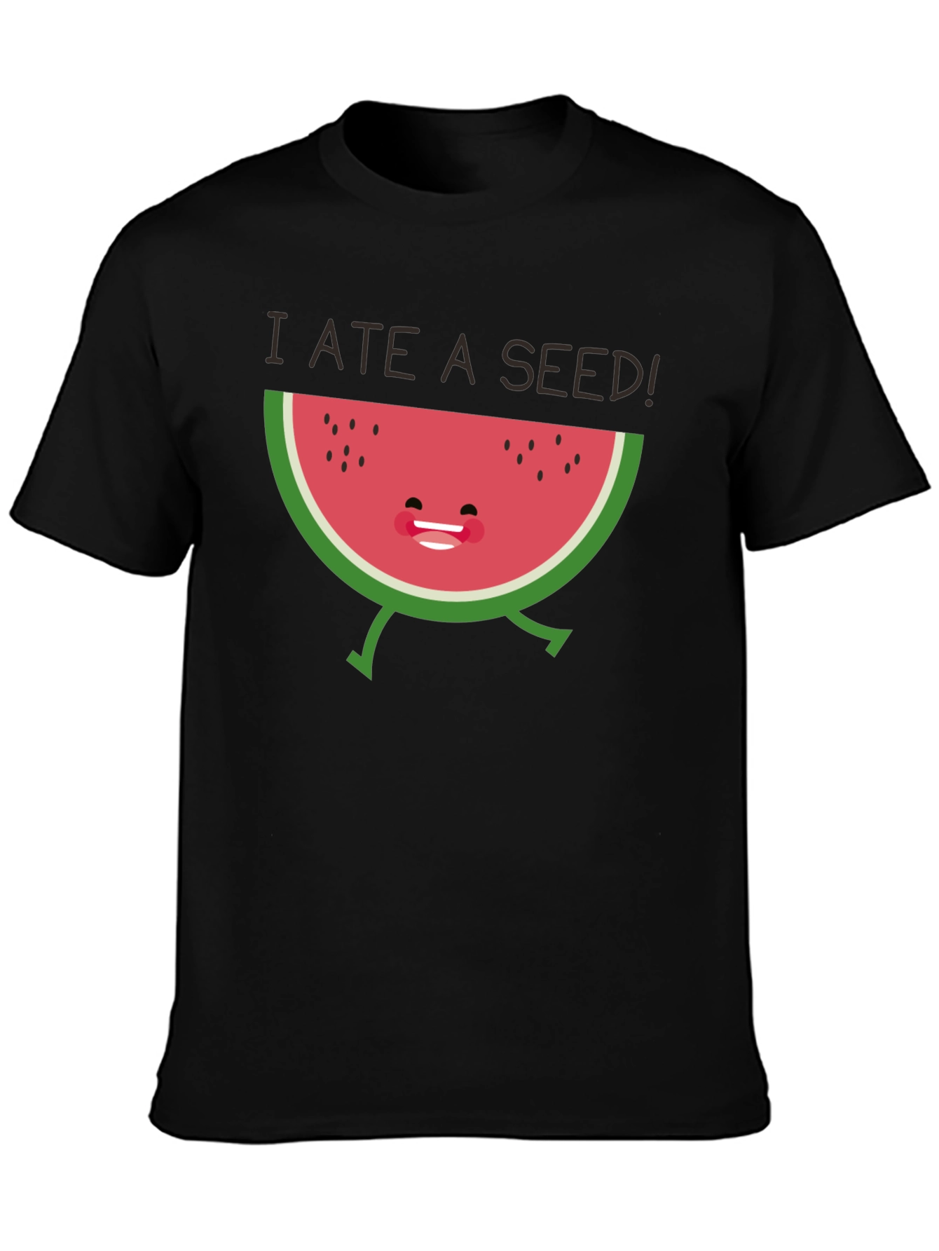 I Ate a Seed! Funny Watermelon Graphic Tee