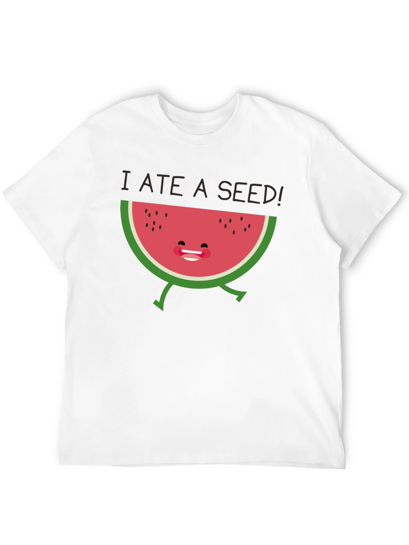 I Ate a Seed! Funny Watermelon Graphic Tee