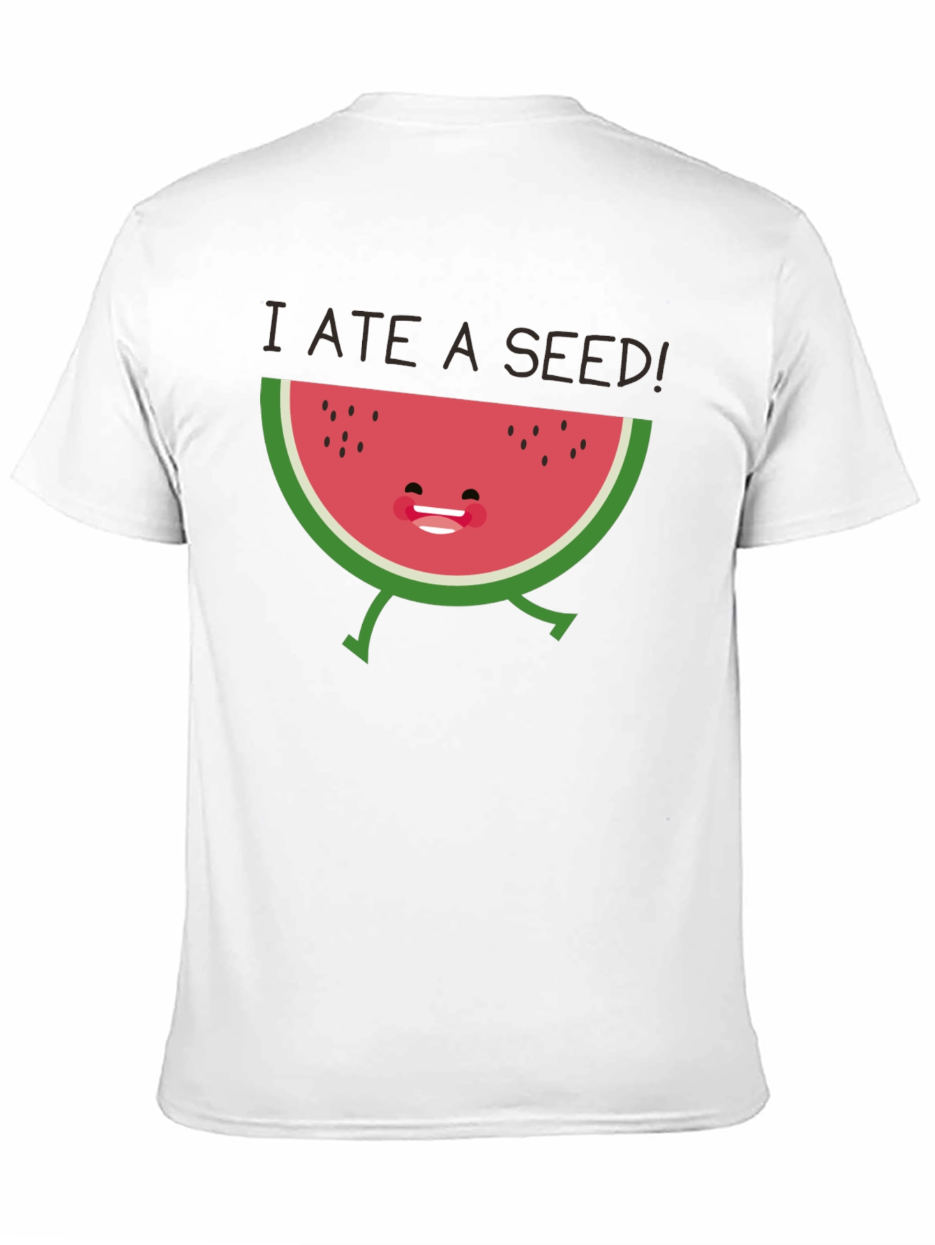 I Ate a Seed! Funny Watermelon Graphic Tee
