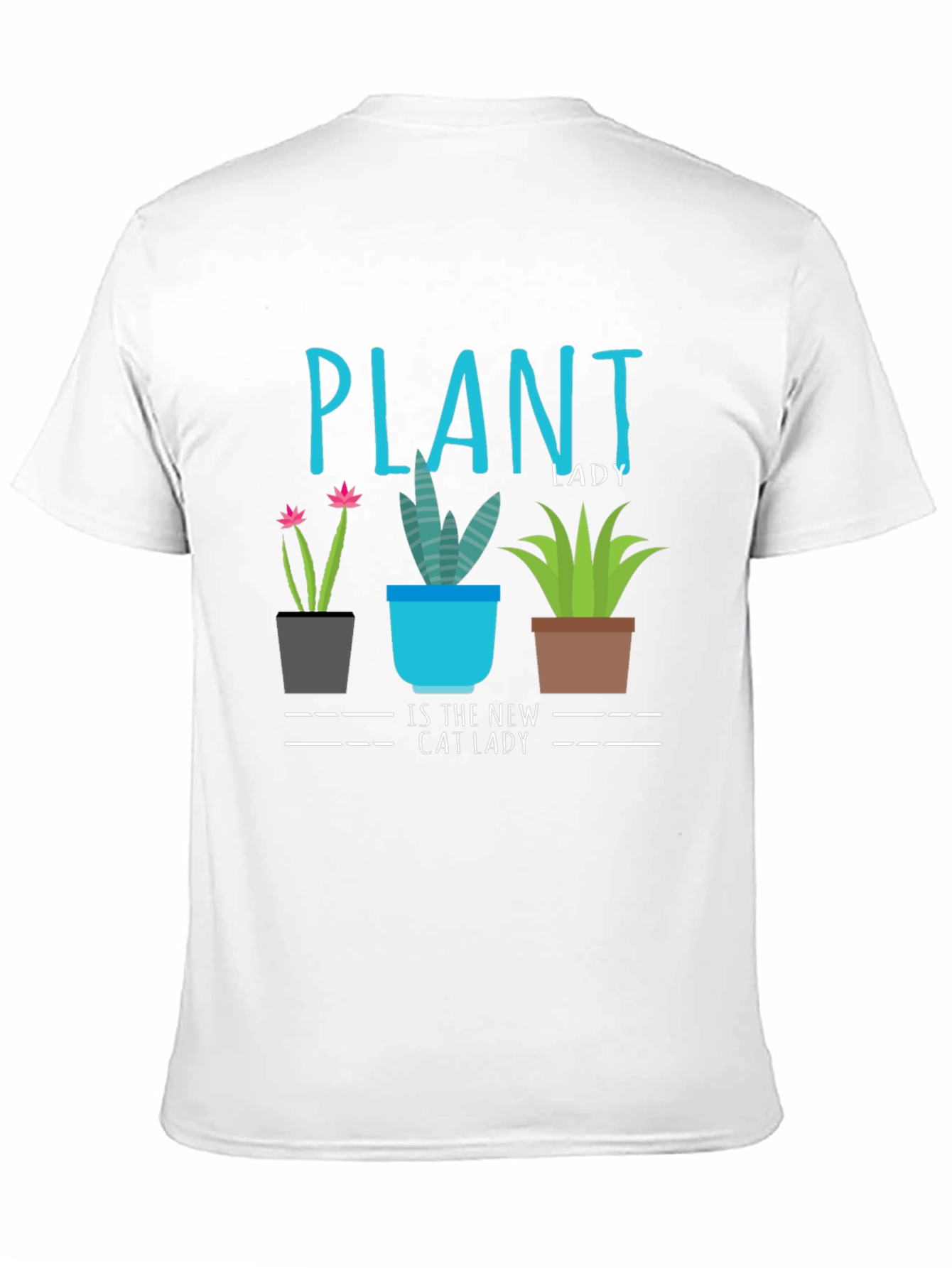 Plant Lady T-Shirt - New Cat Lady Tee