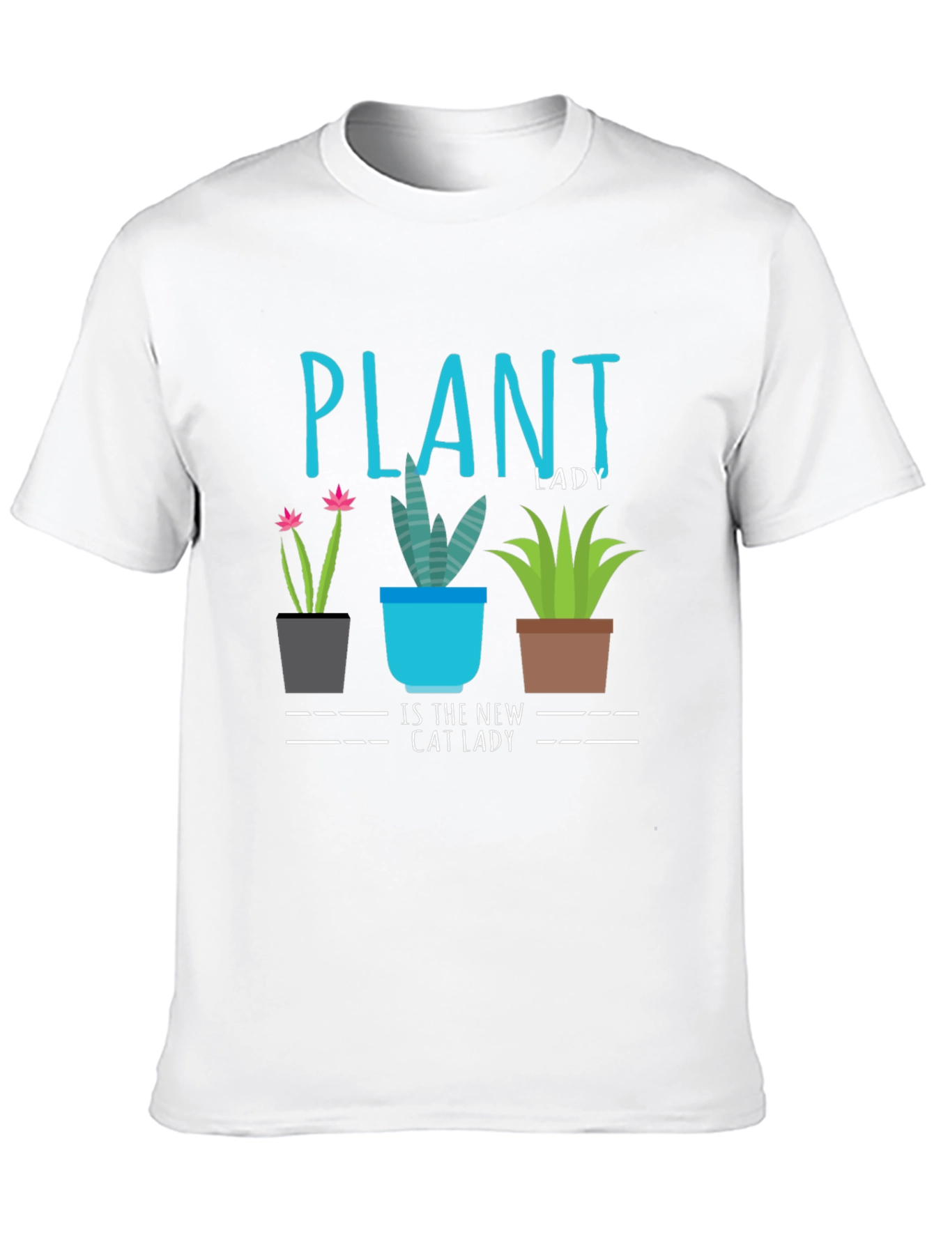 Plant Lady T-Shirt - New Cat Lady Tee