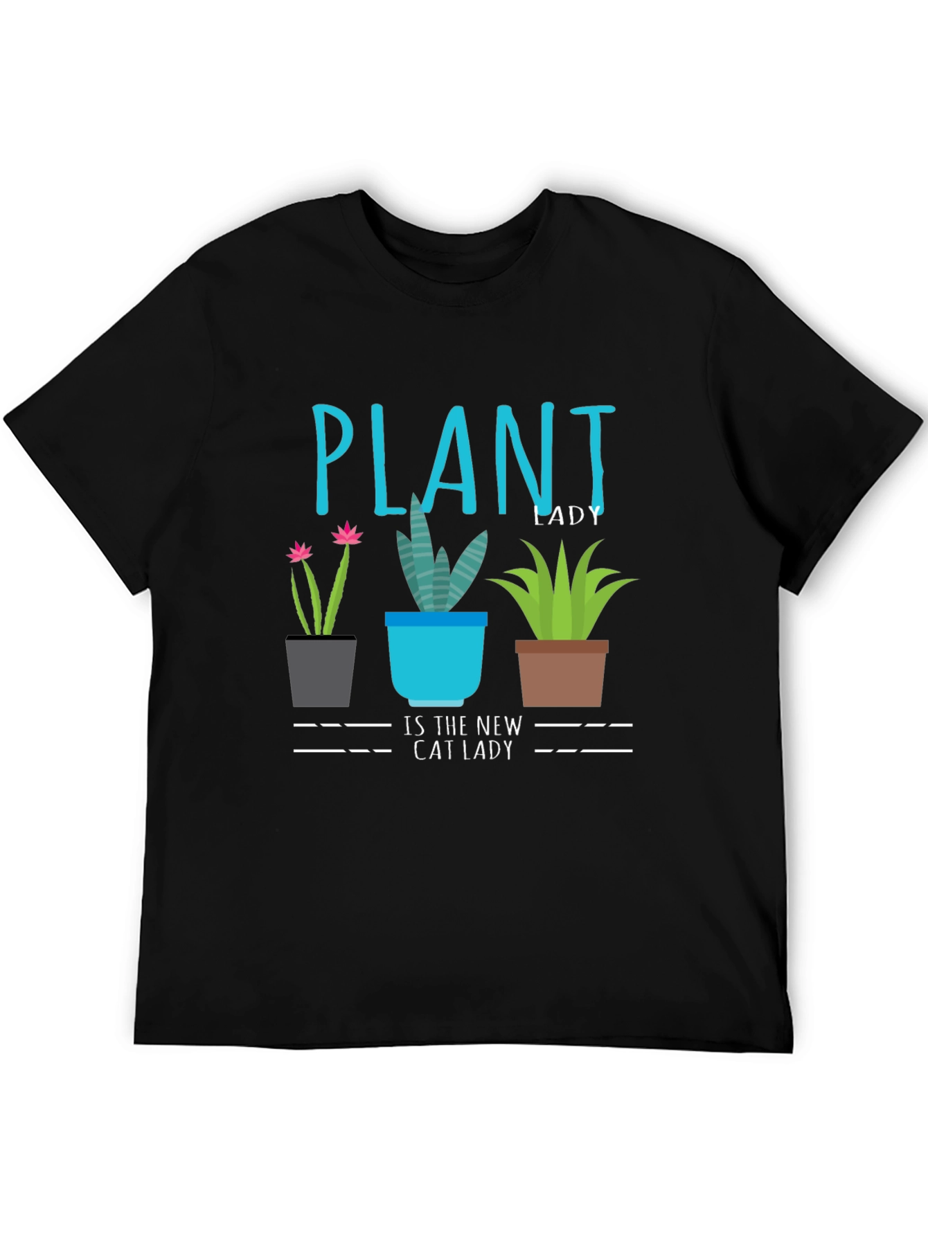 Plant Lady T-Shirt - New Cat Lady Tee