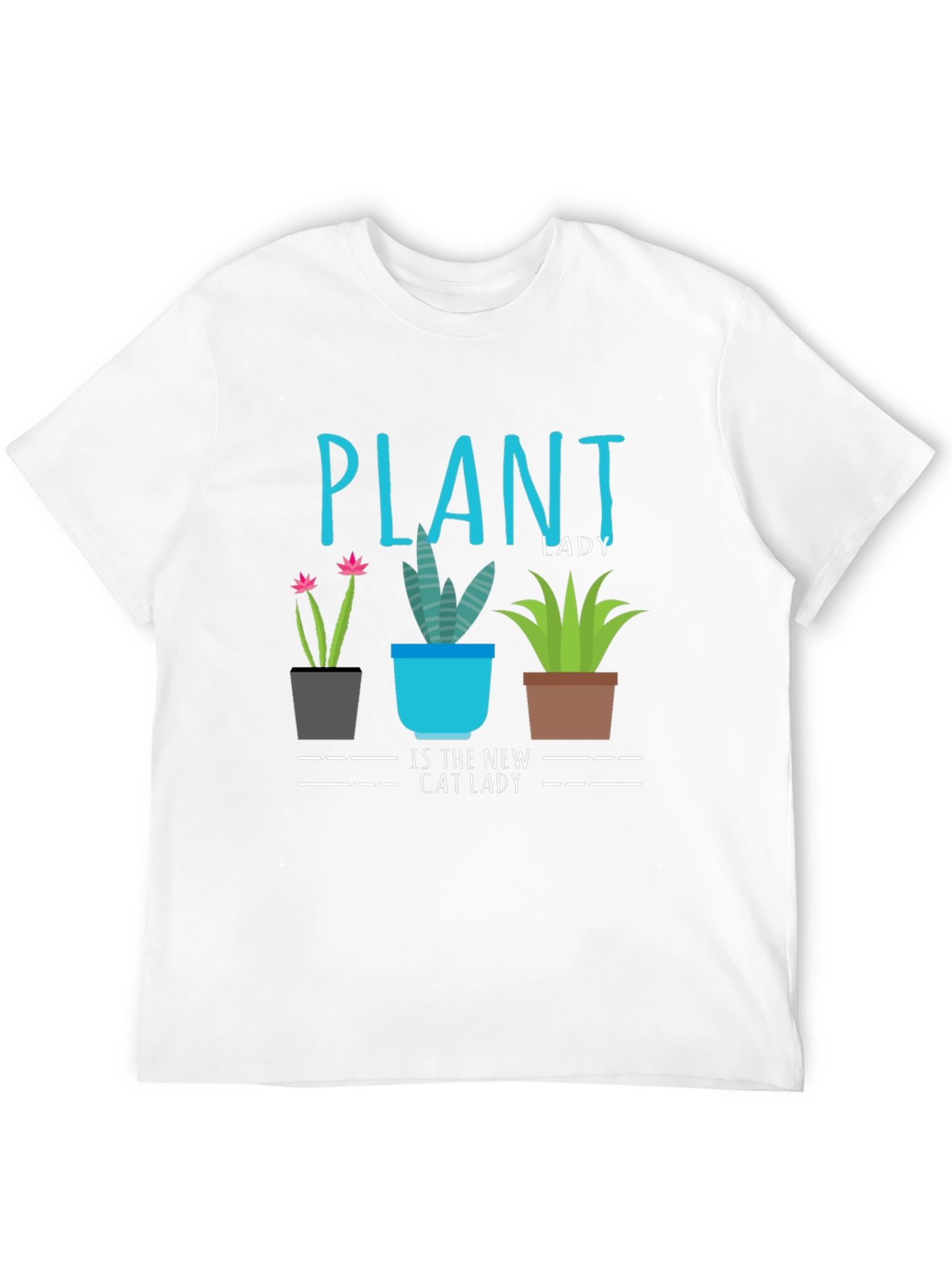 Plant Lady T-Shirt - New Cat Lady Tee