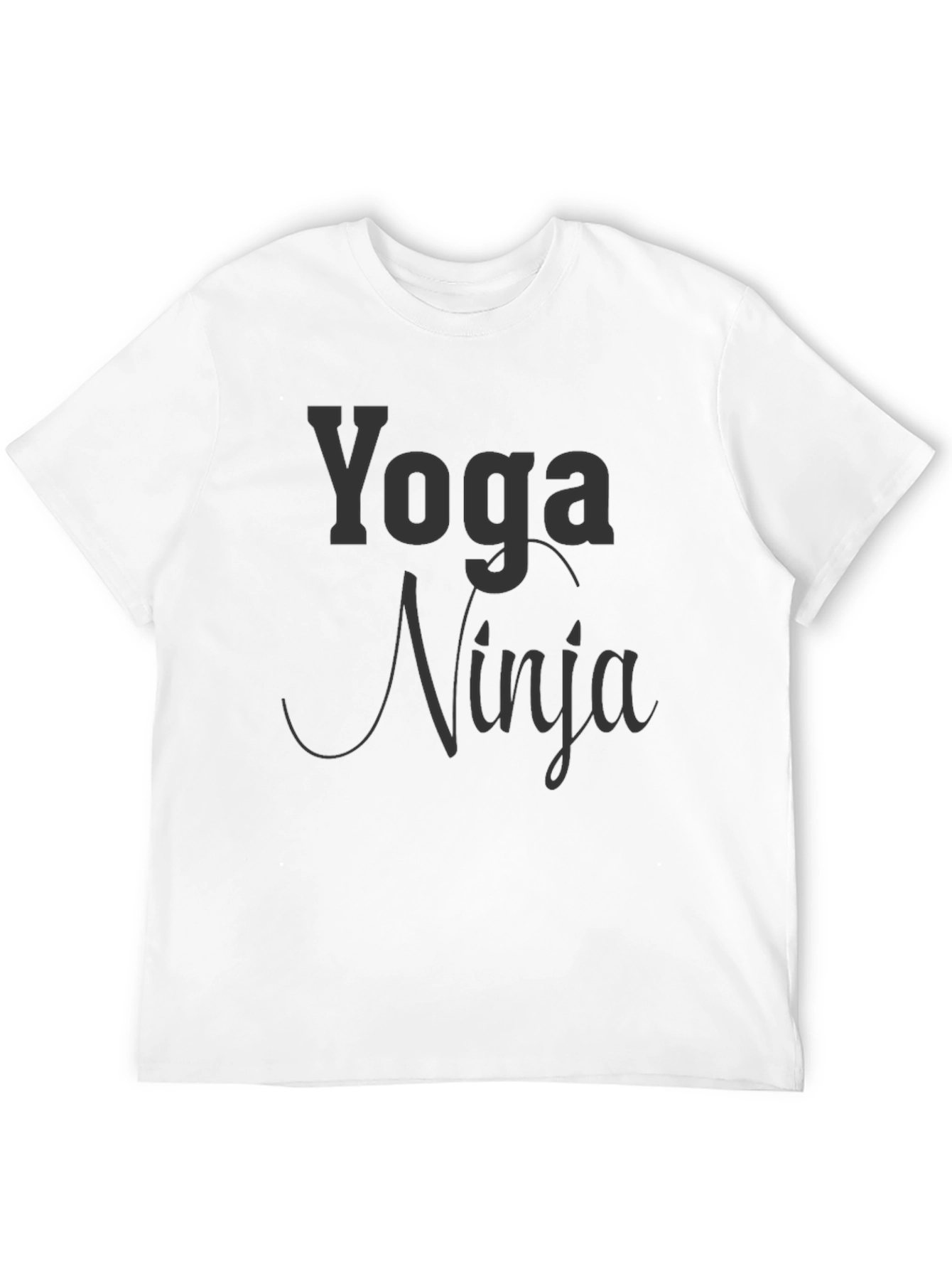 Yoga Ninja T-Shirt - Black Graphic Tee