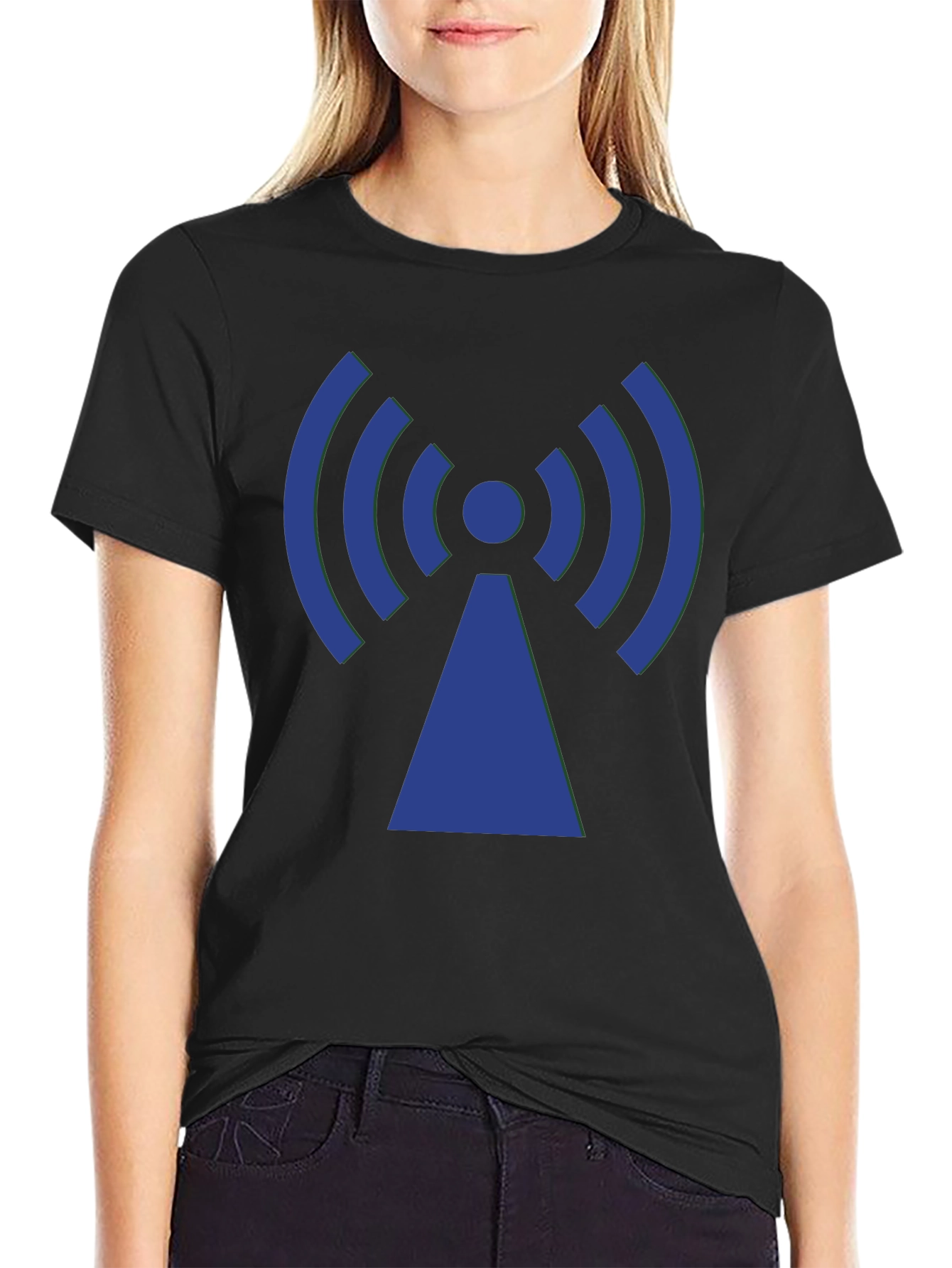 Signal Symbol Graphic Tee - Modern Comfort