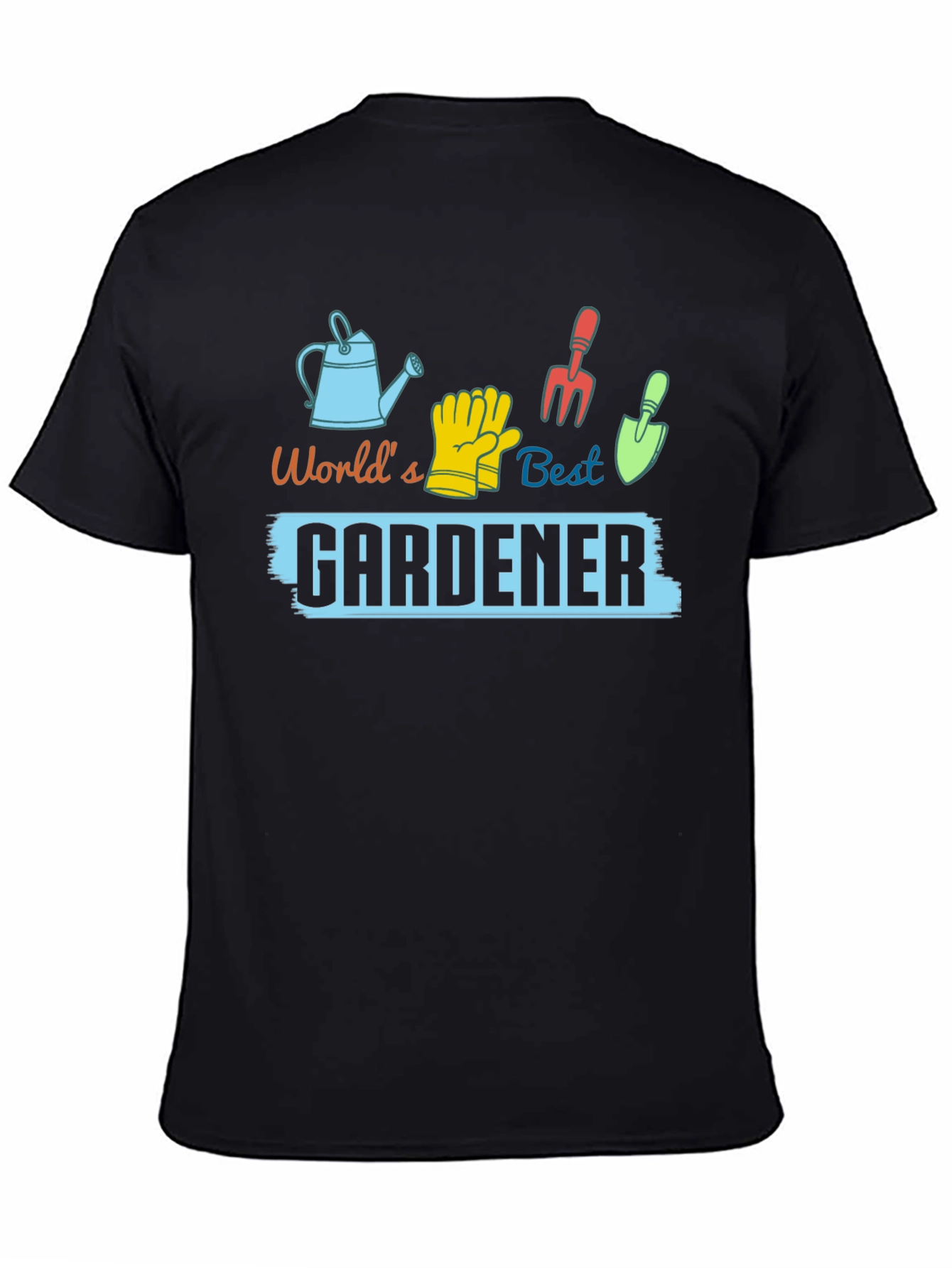 Worlds Best Gardener T-Shirt - Gardening Gift