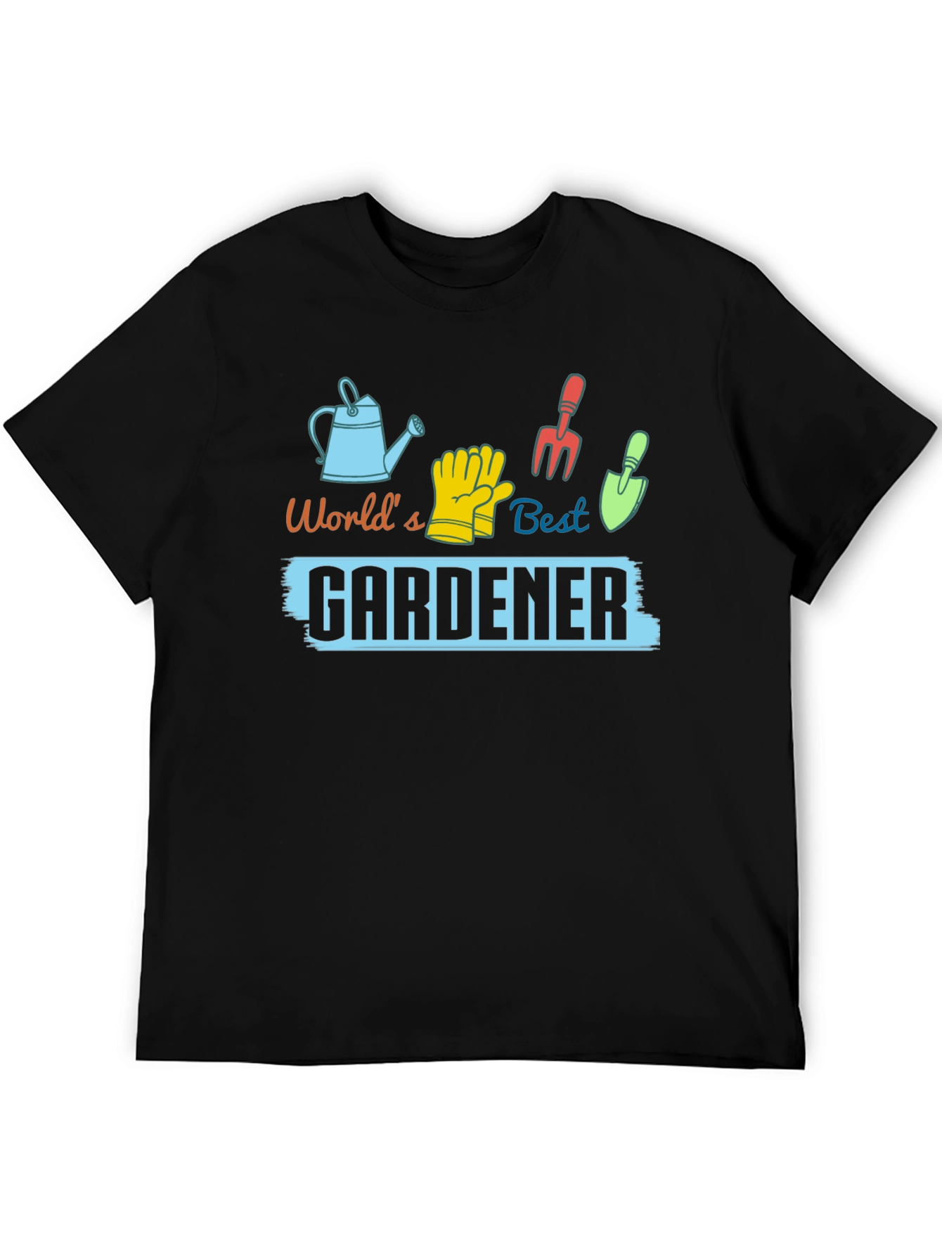 Worlds Best Gardener T-Shirt - Gardening Gift