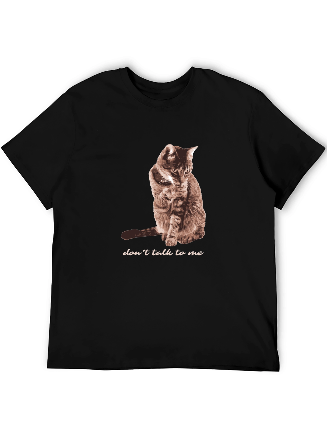 Dont Talk To Me Cat T-Shirt