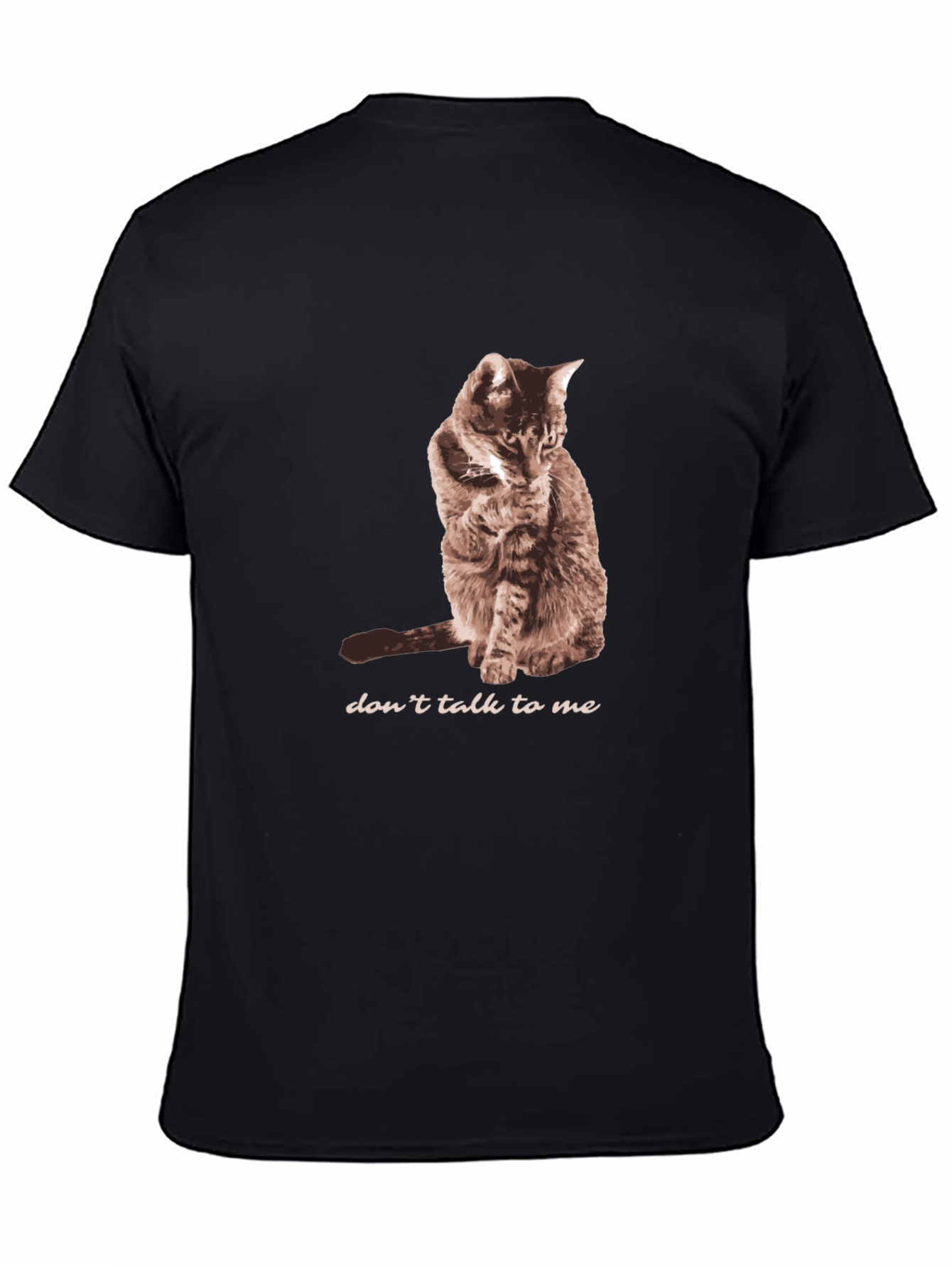 Dont Talk To Me Cat T-Shirt