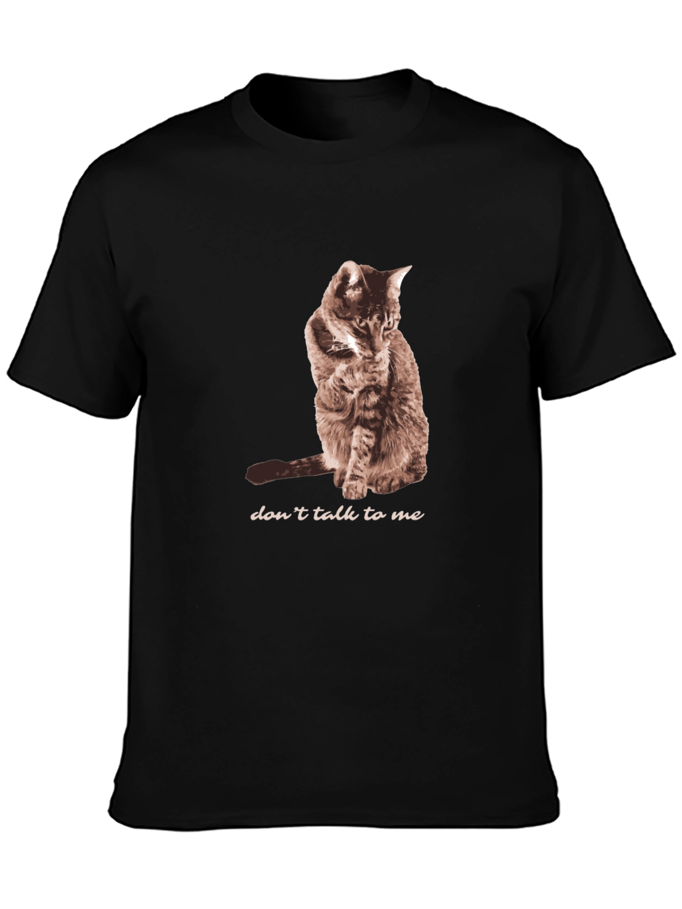 Dont Talk To Me Cat T-Shirt