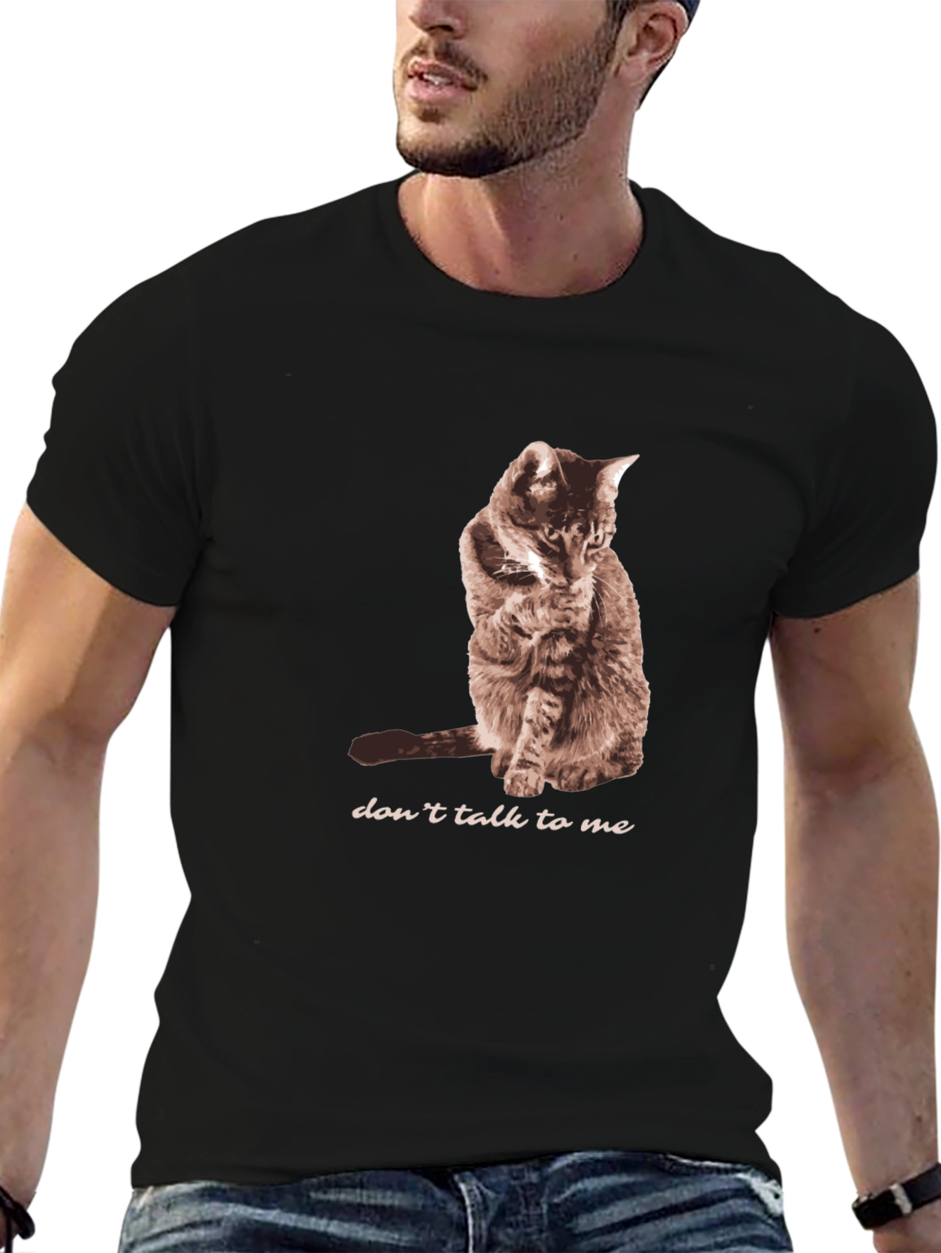 Dont Talk To Me Cat T-Shirt
