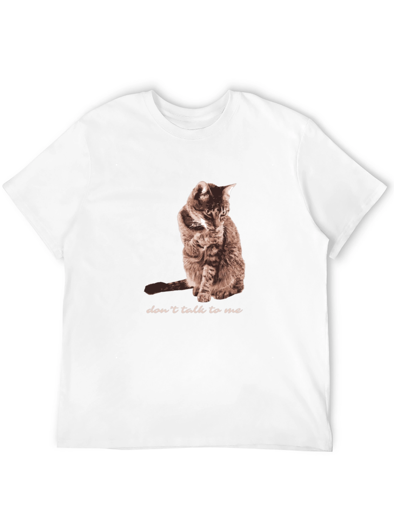Dont Talk To Me Cat T-Shirt