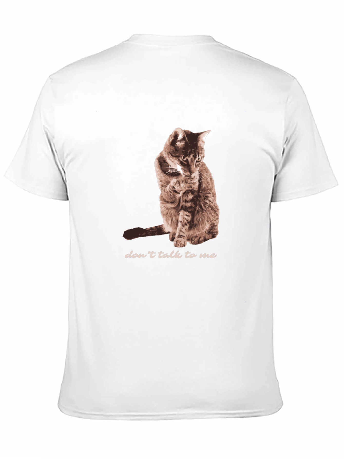 Dont Talk To Me Cat T-Shirt