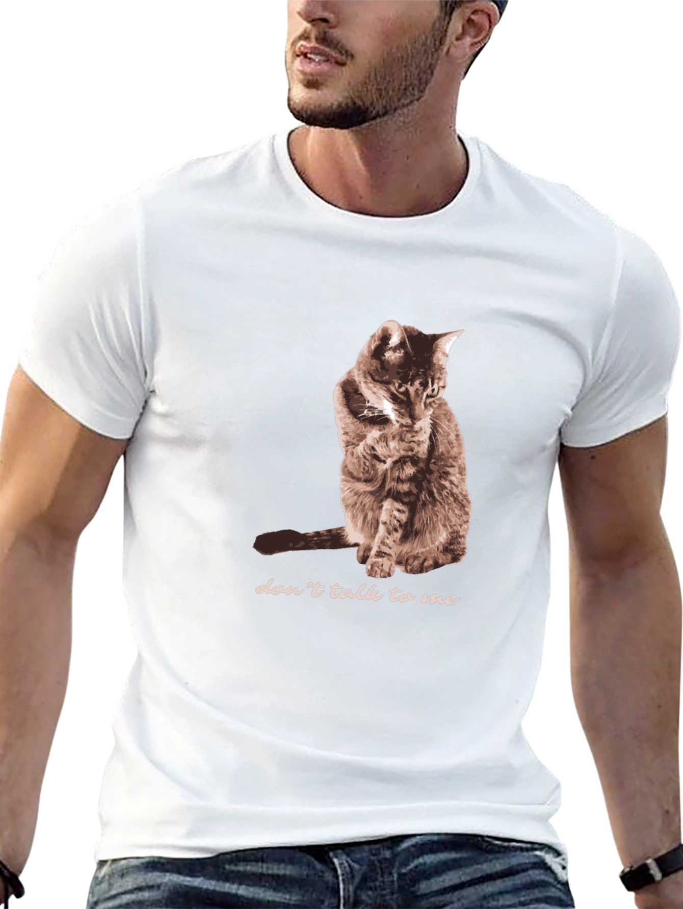 Dont Talk To Me Cat T-Shirt