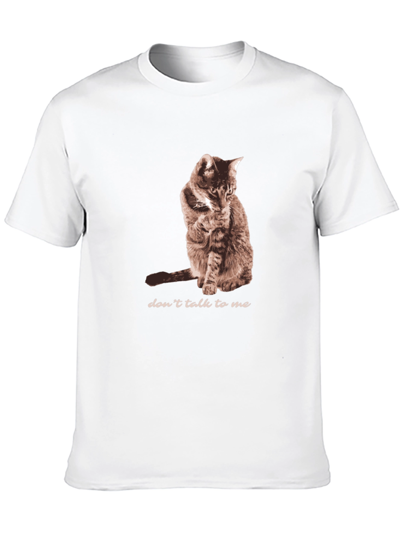 Dont Talk To Me Cat T-Shirt