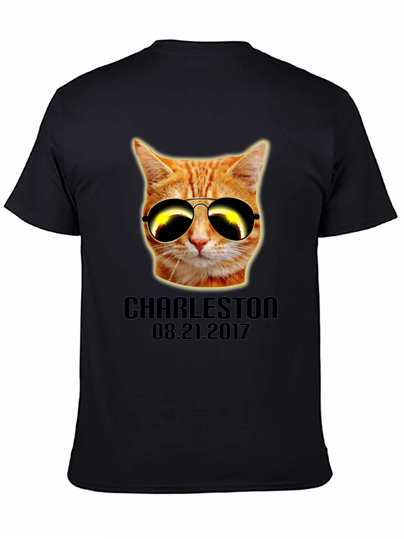 Cool Cat Sunglasses T-Shirt - Charleston 08.21.2017