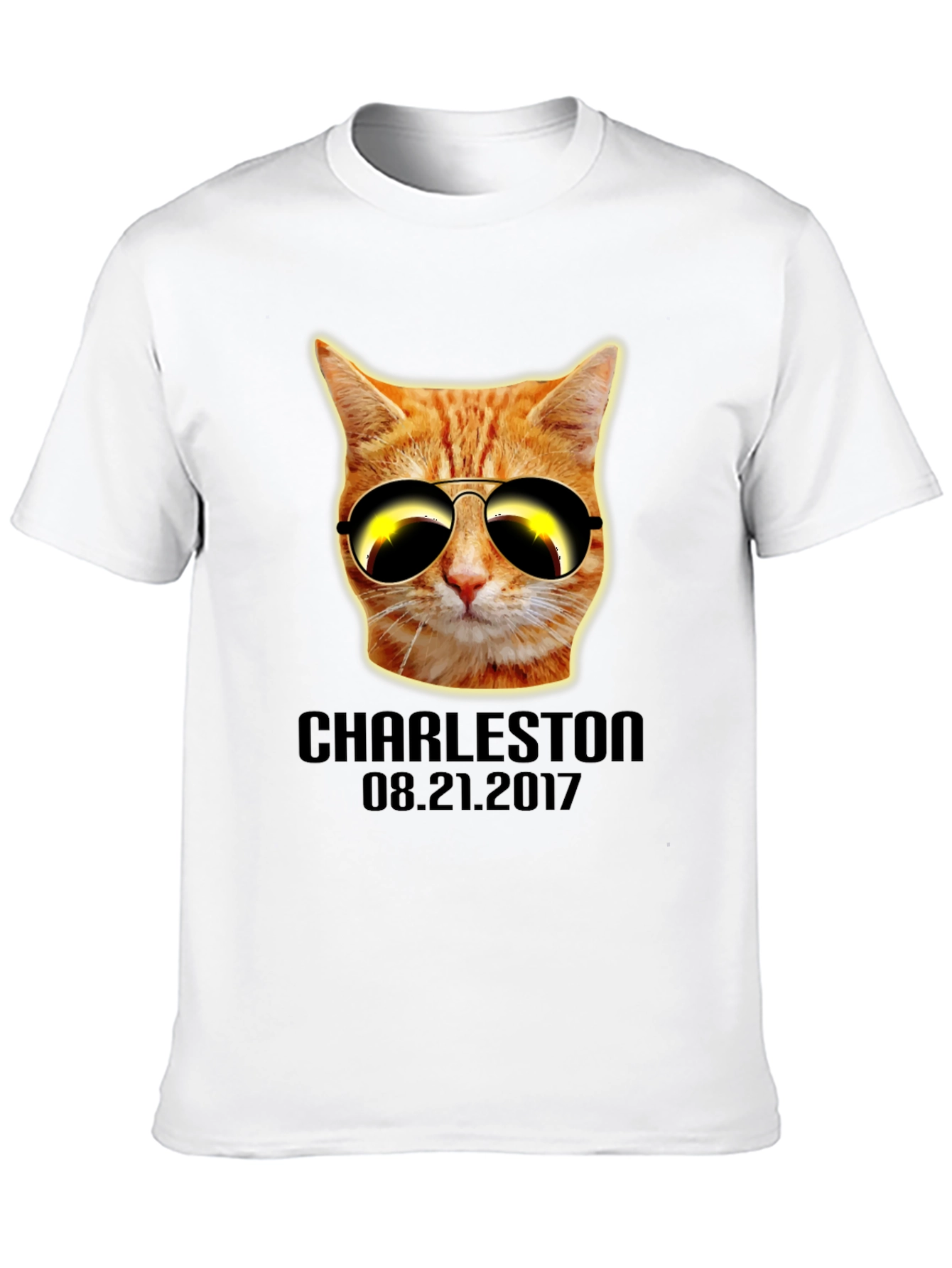 Cool Cat Sunglasses T-Shirt - Charleston 08.21.2017