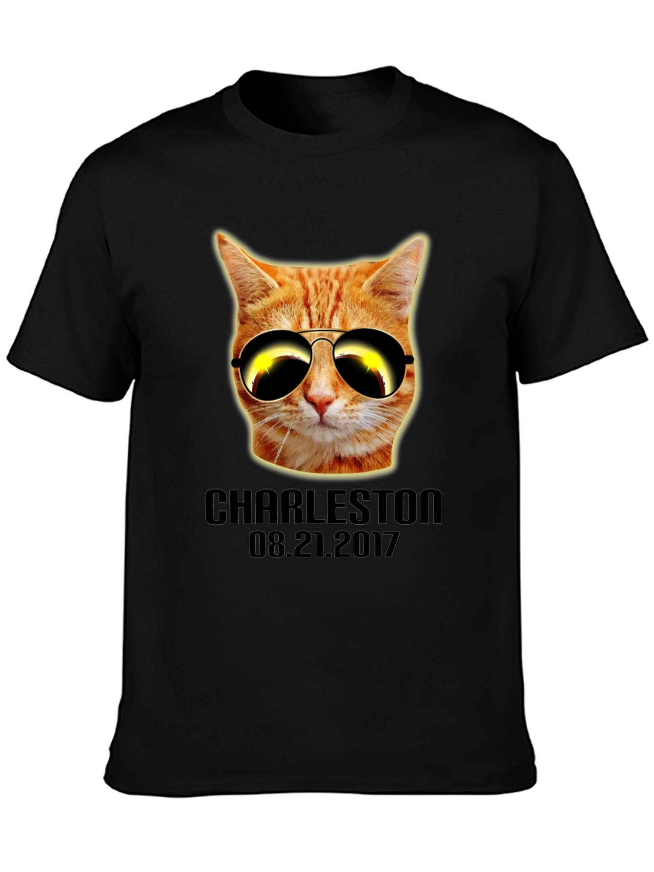 Cool Cat Sunglasses T-Shirt - Charleston 08.21.2017