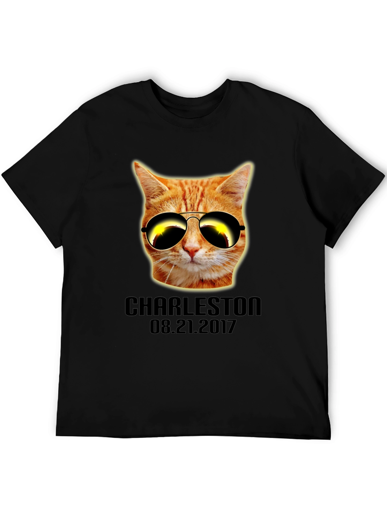 Cool Cat Sunglasses T-Shirt - Charleston 08.21.2017