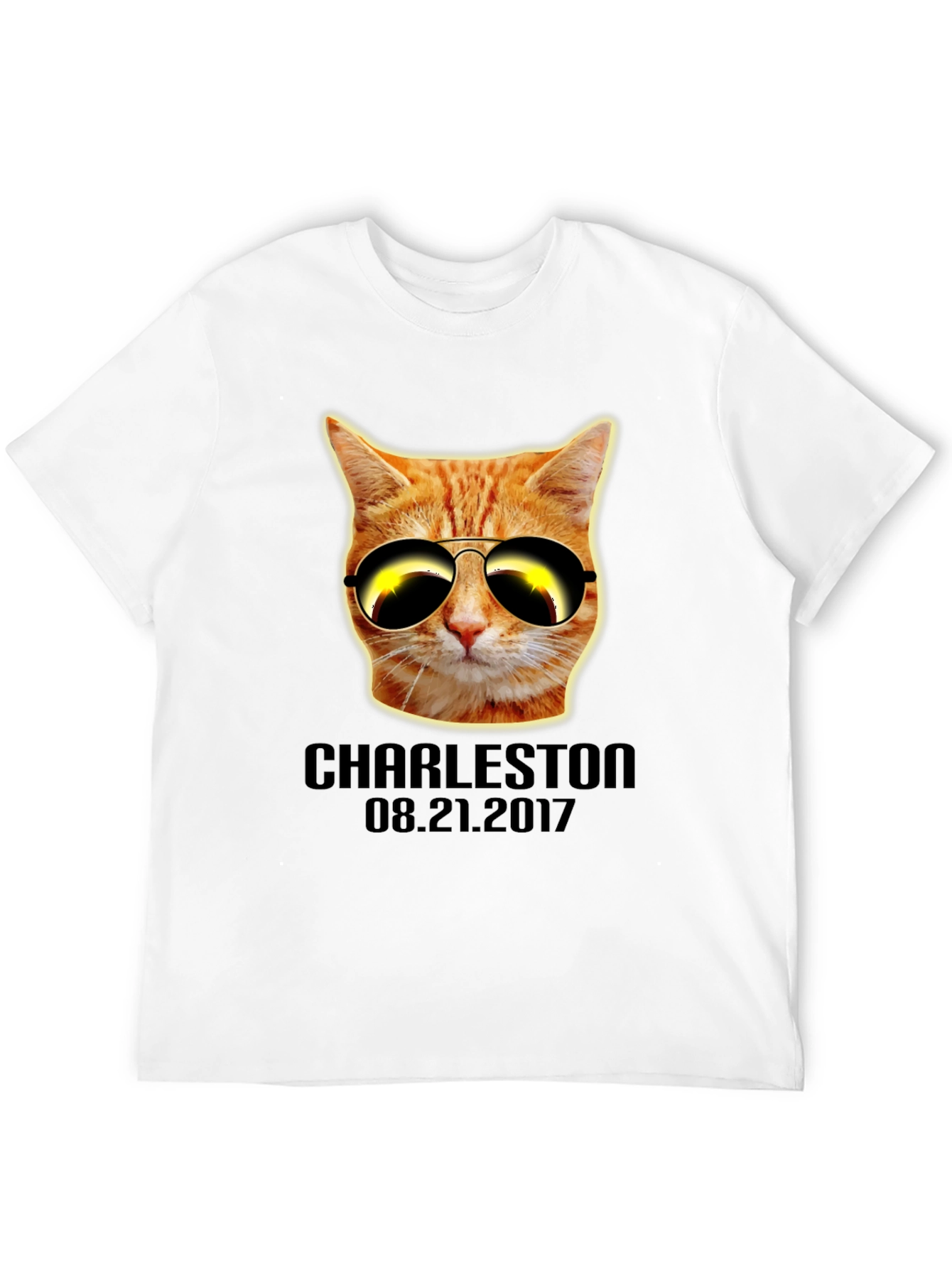 Cool Cat Sunglasses T-Shirt - Charleston 08.21.2017