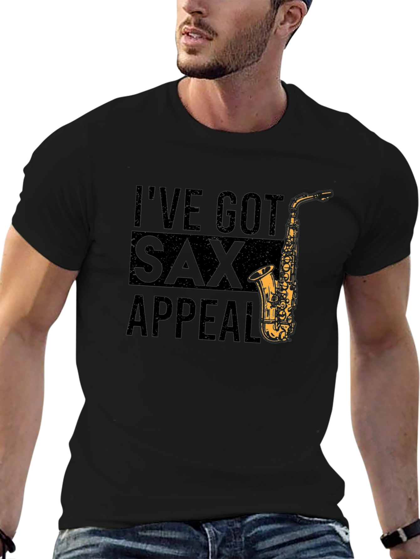 Sax Appeal T-Shirt - Musician Humor Tee