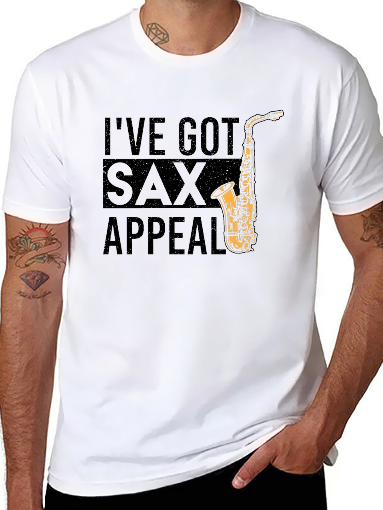 Sax Appeal T-Shirt - Musician Humor Tee