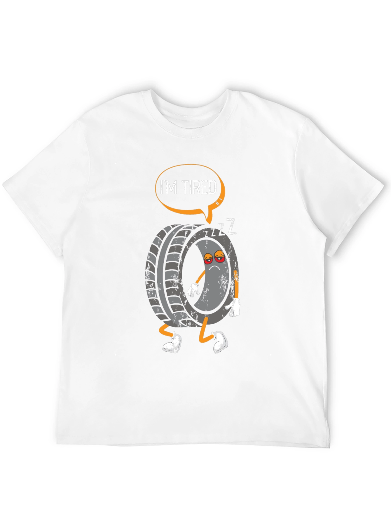 Im Tired Tire Graphic Tee