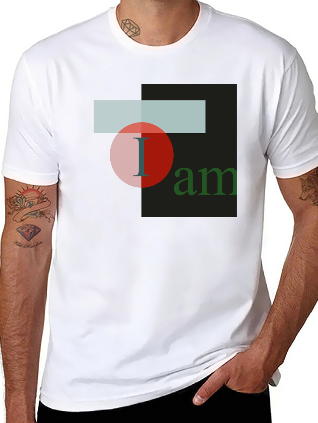 I am Graphic Tee - Modern Design