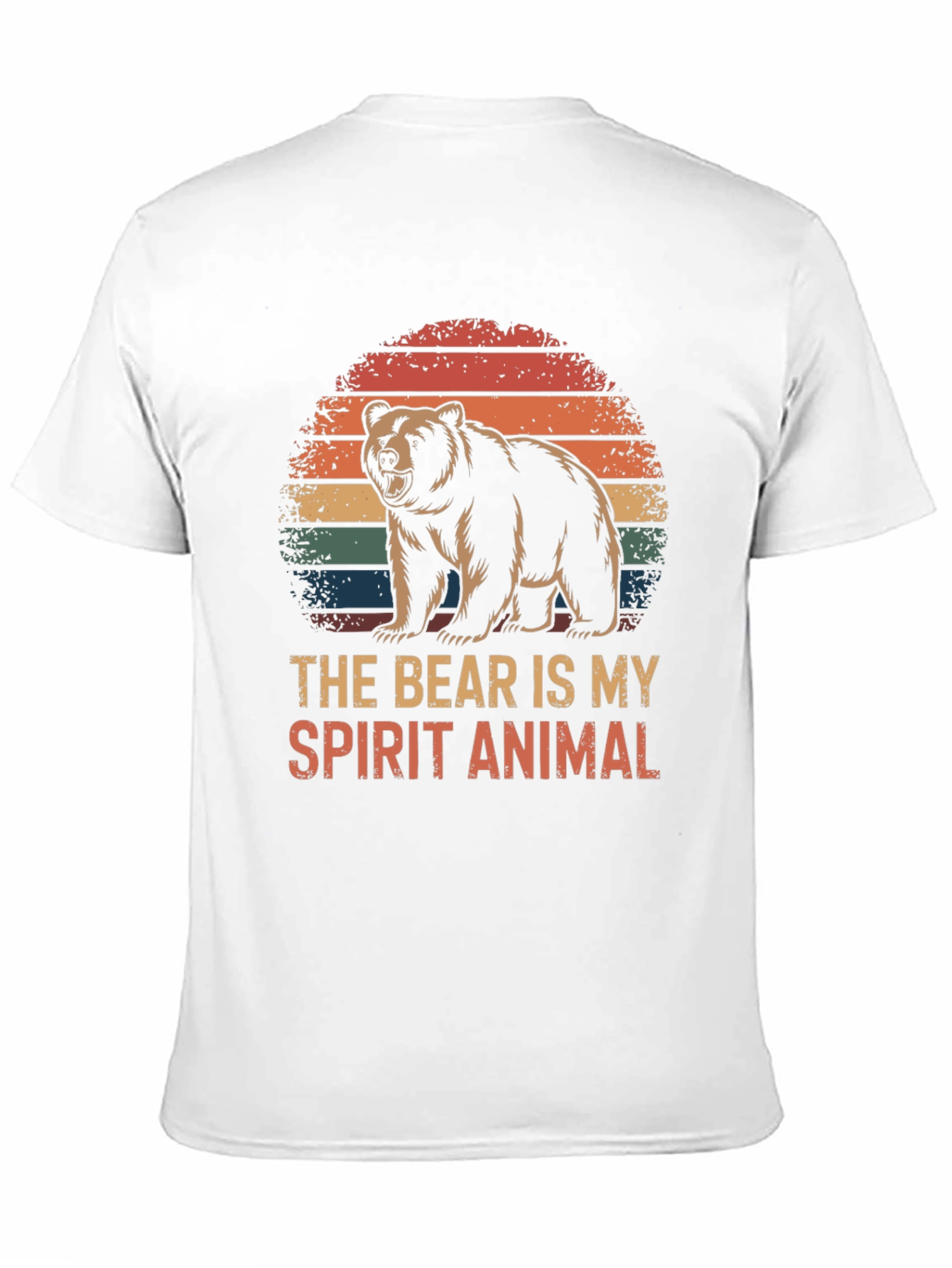 The Bear is My Spirit Animal Graphic T-Shirt