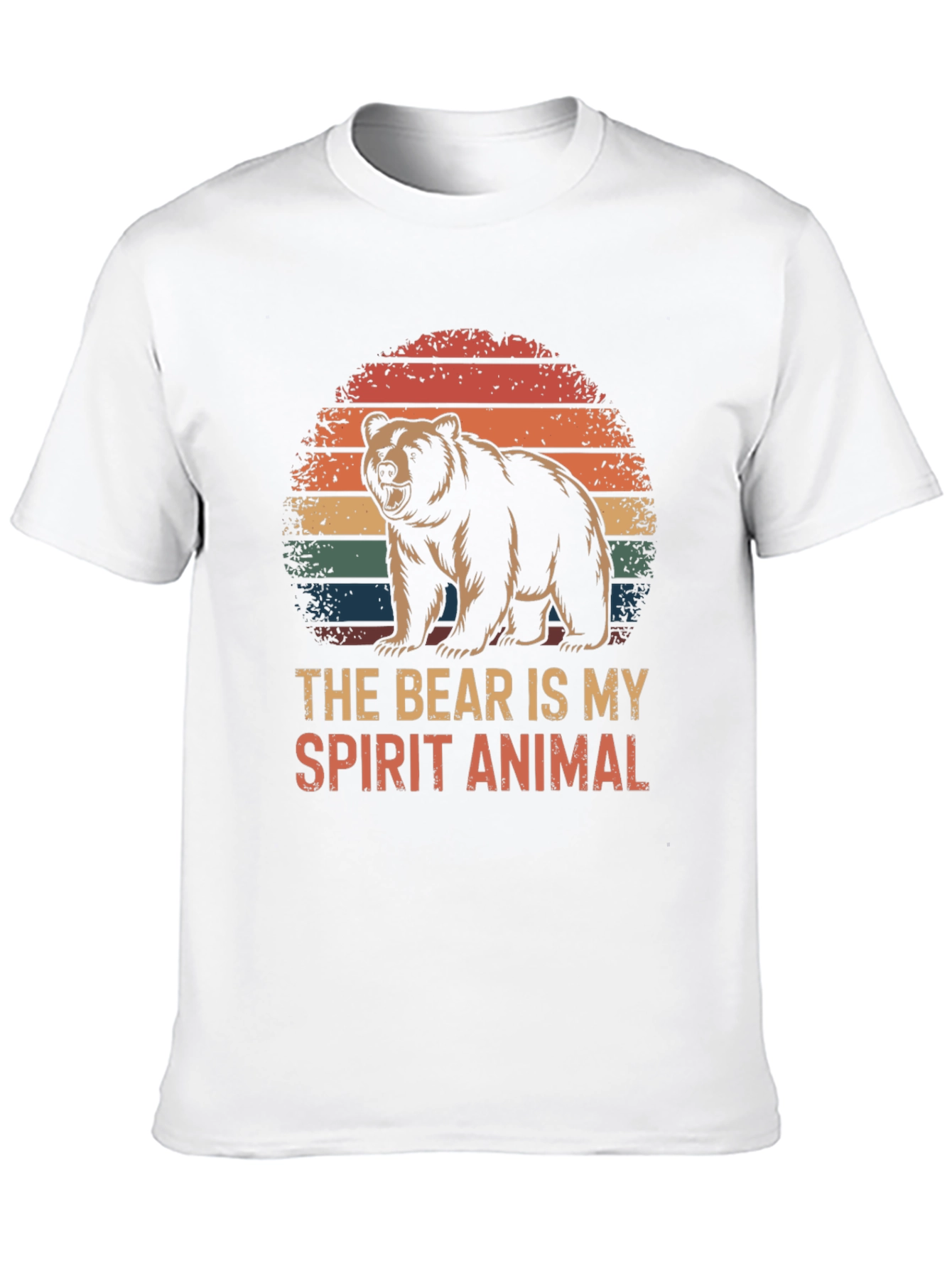 The Bear is My Spirit Animal Graphic T-Shirt