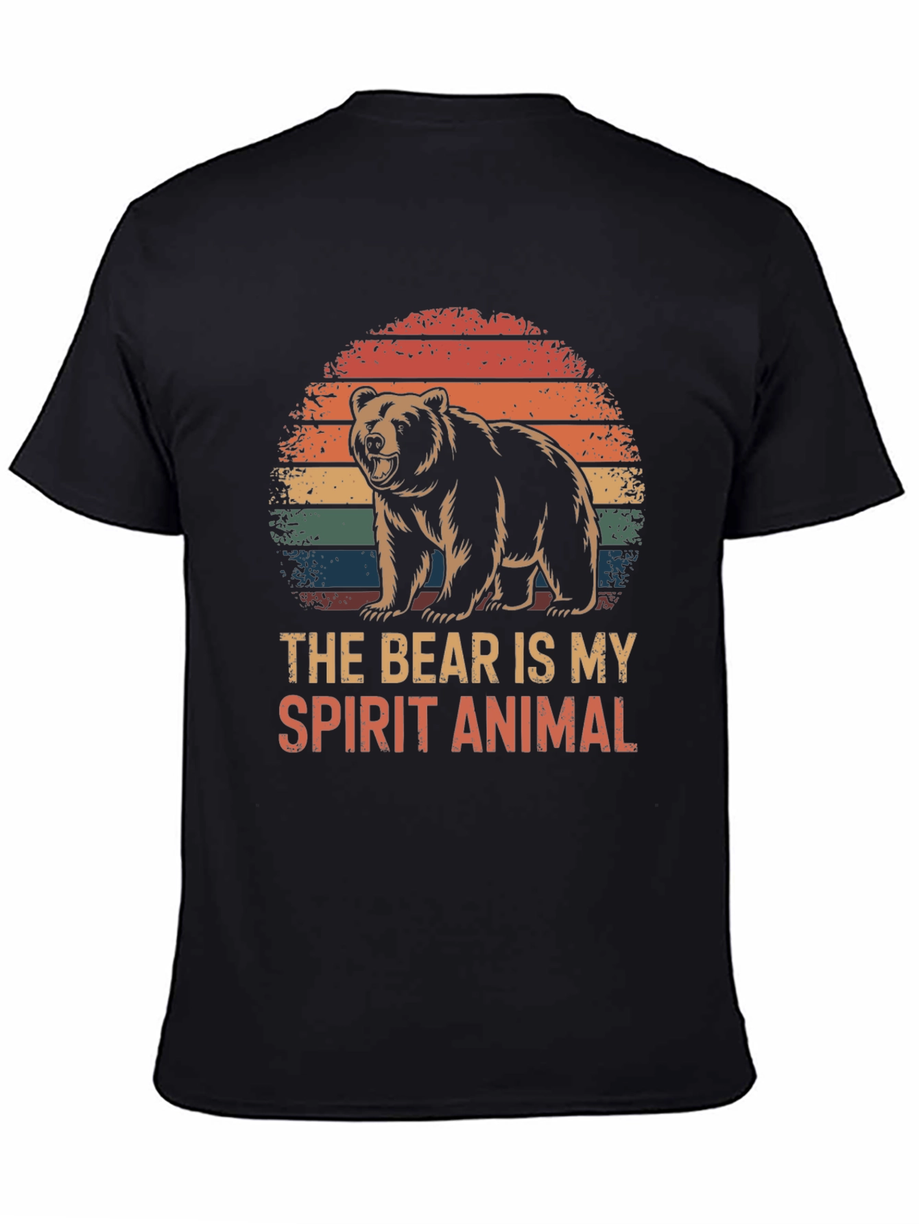 The Bear is My Spirit Animal Graphic T-Shirt