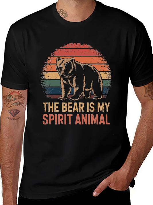 The Bear is My Spirit Animal Graphic T-Shirt