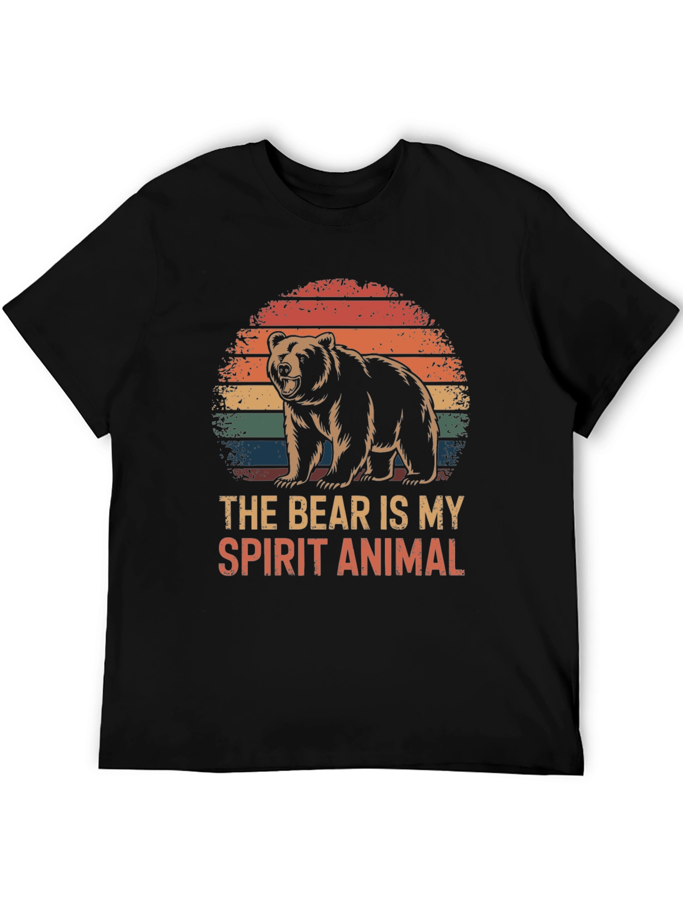 The Bear is My Spirit Animal Graphic T-Shirt