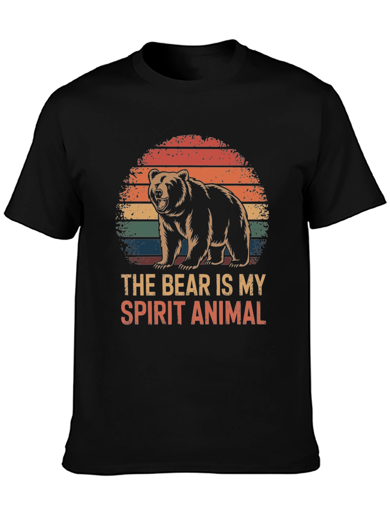 The Bear is My Spirit Animal Graphic T-Shirt