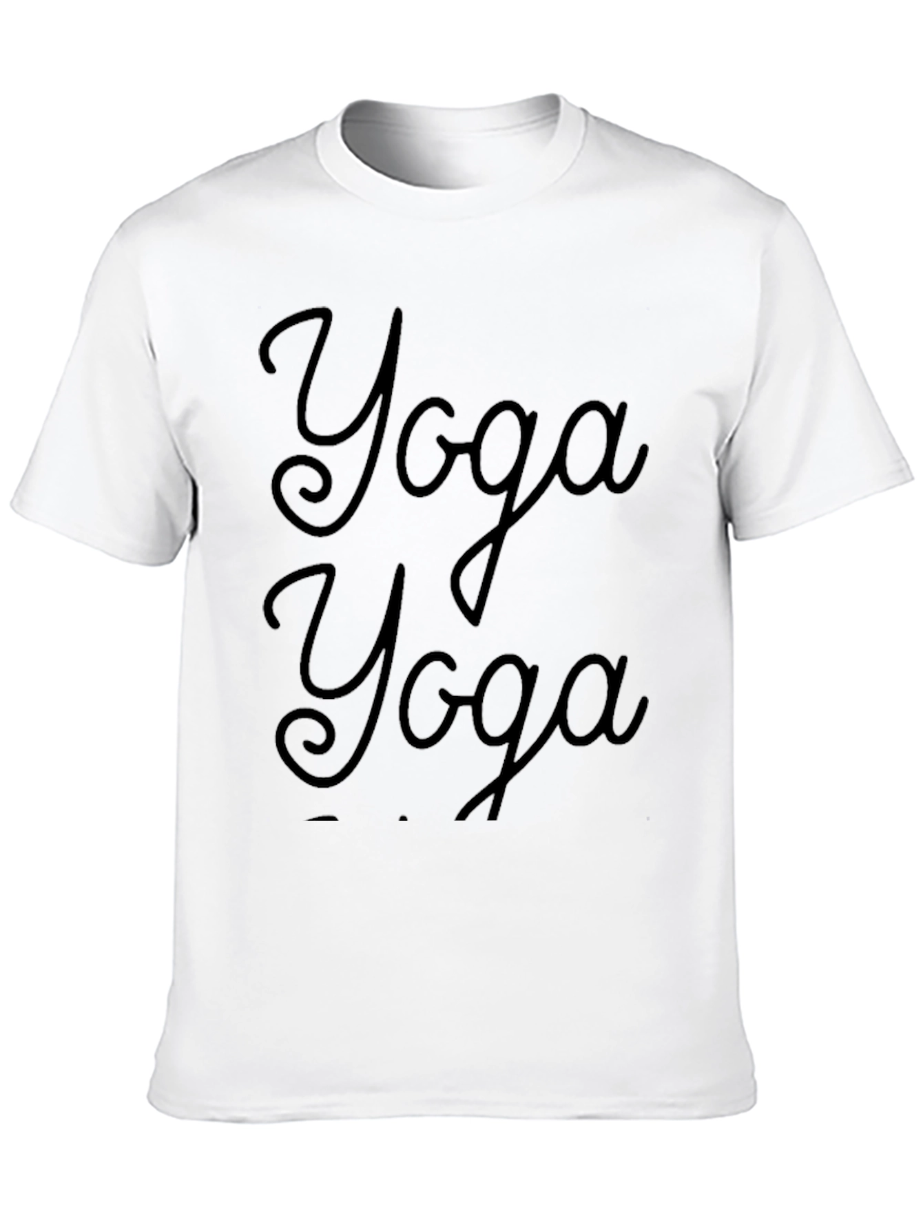 Yoga T-Shirt - Double Print Casual Wear