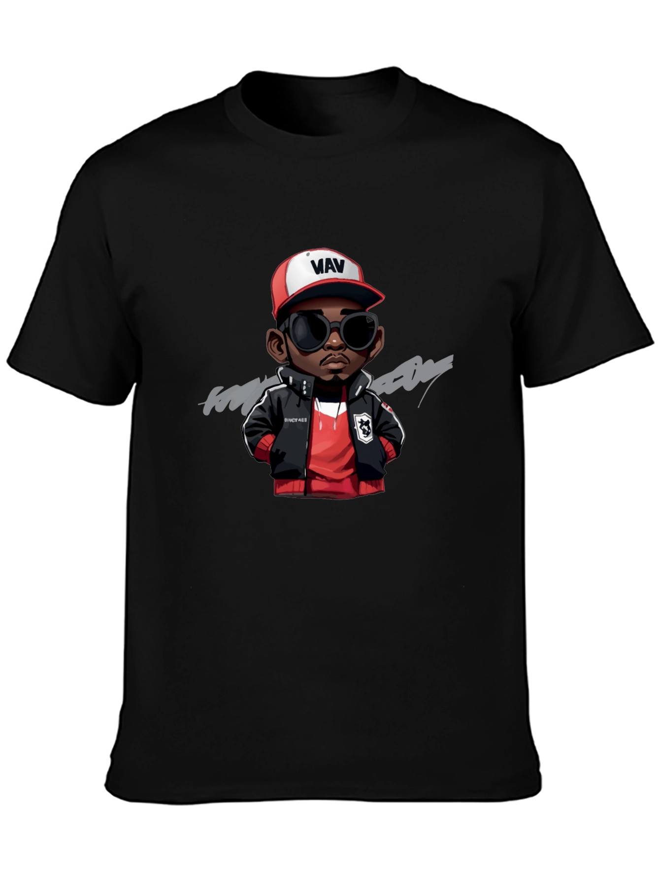 Cartoon Character T-Shirt: Cool Kid Design