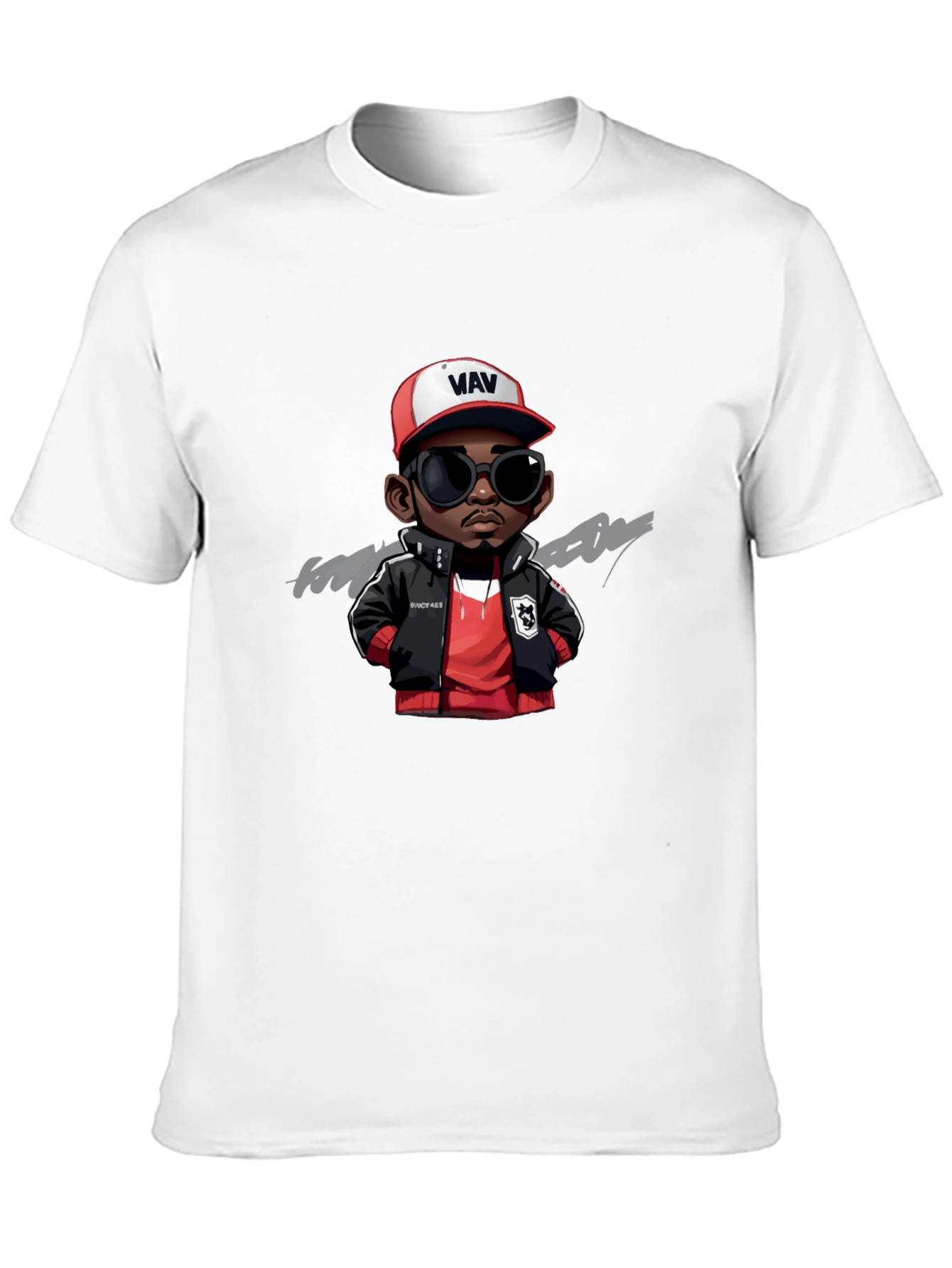 Cartoon Character T-Shirt: Cool Kid Design