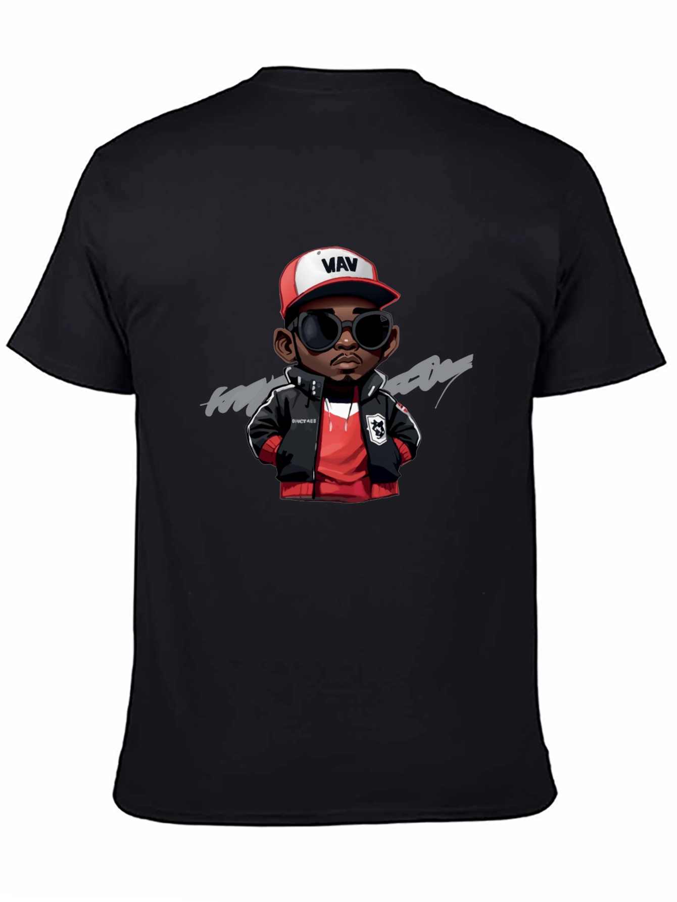 Cartoon Character T-Shirt: Cool Kid Design