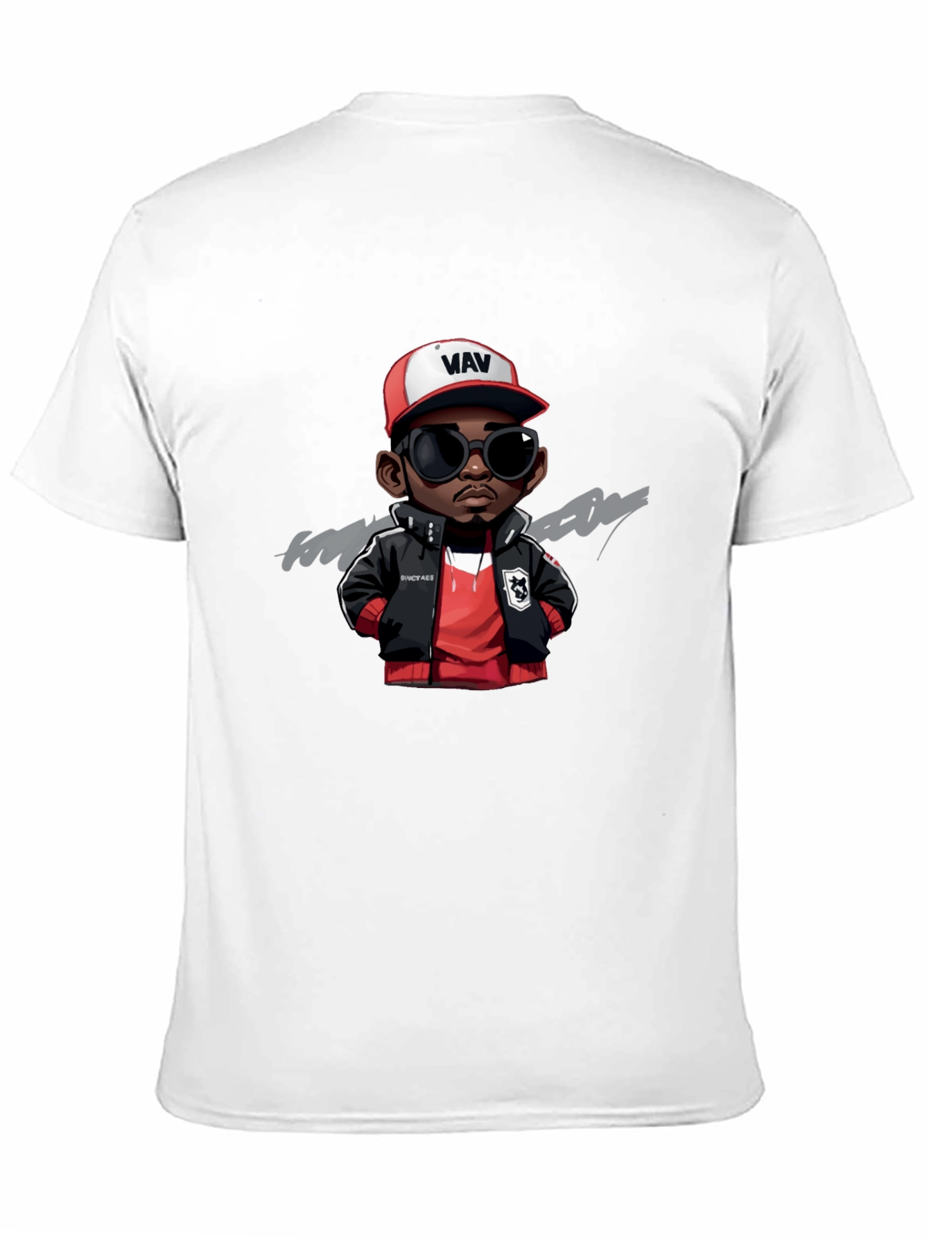 Cartoon Character T-Shirt: Cool Kid Design