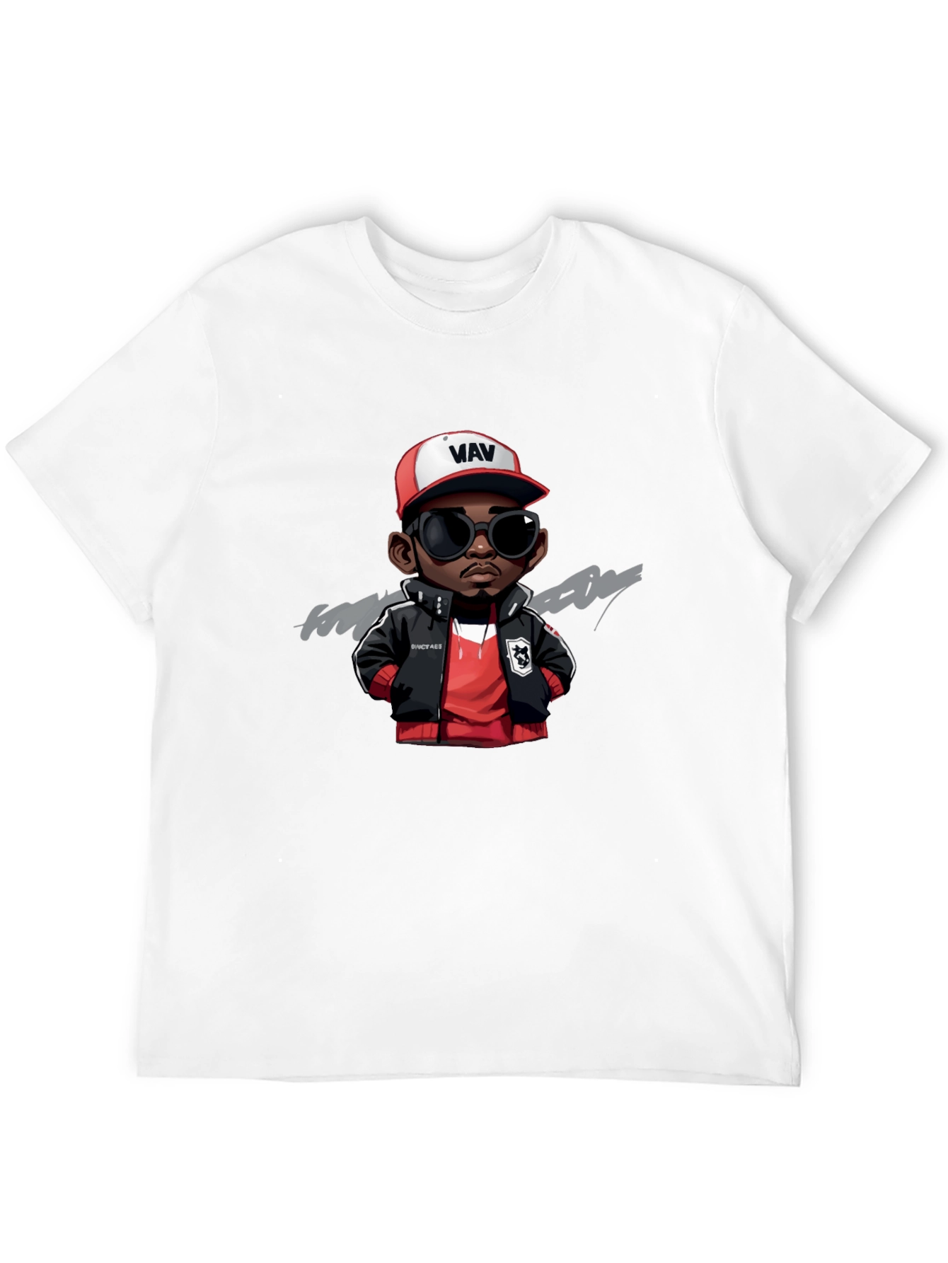 Cartoon Character T-Shirt: Cool Kid Design